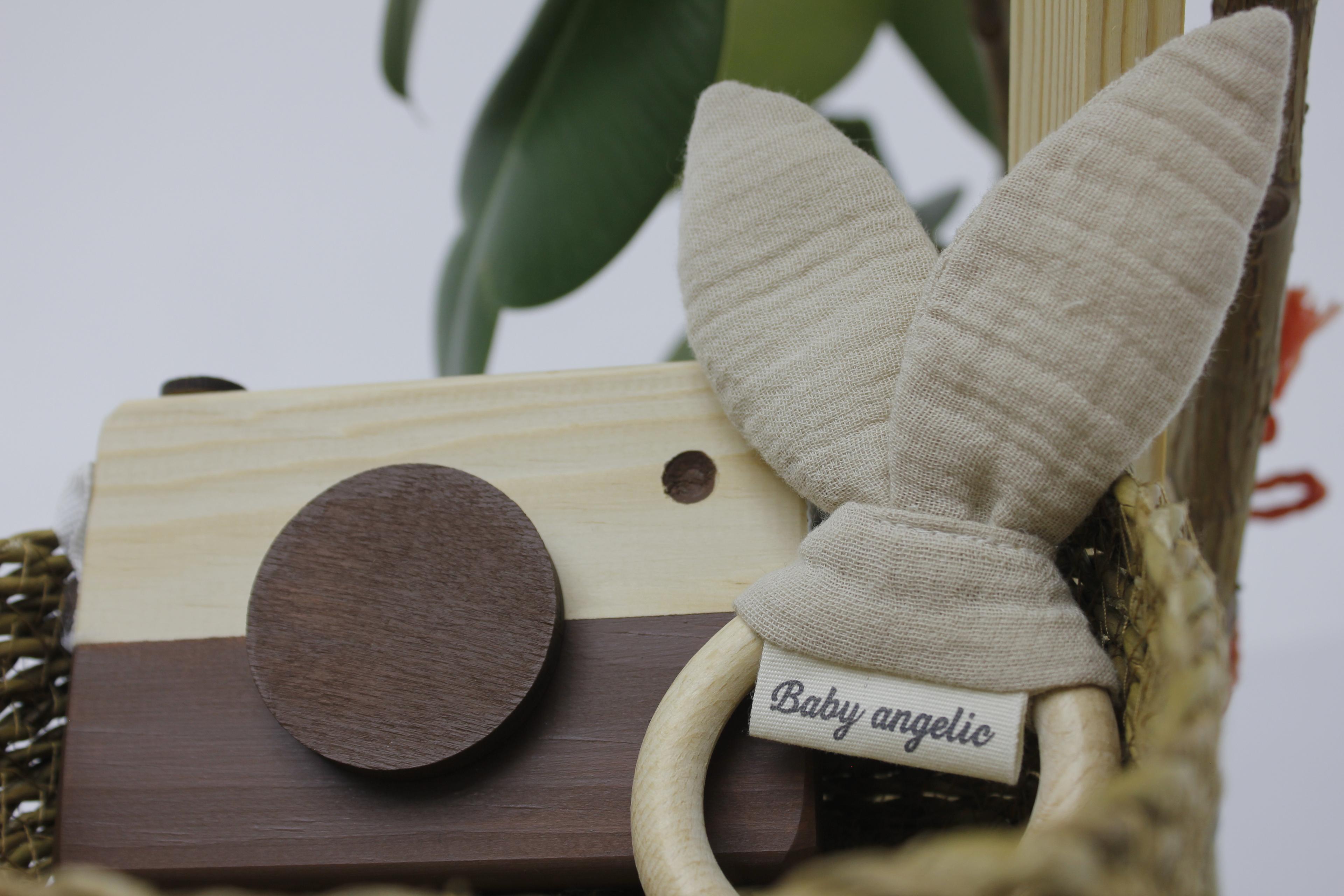 Baby Angelic Doğal Diş Kaşıyıcı – 4 Farklı Model Seçeneği - Bej