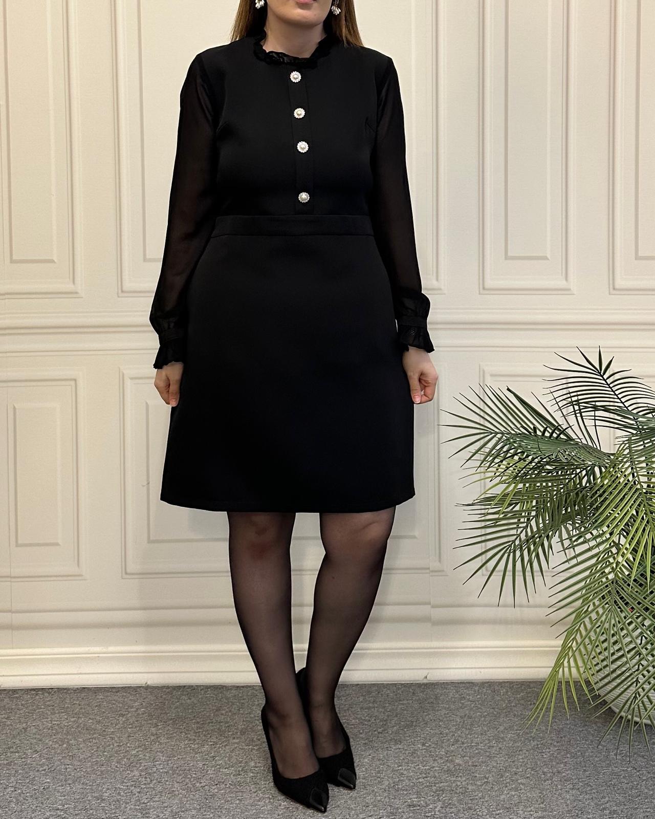 ( Ön Sipariş Ürünüdür) İnci Model Elbise 