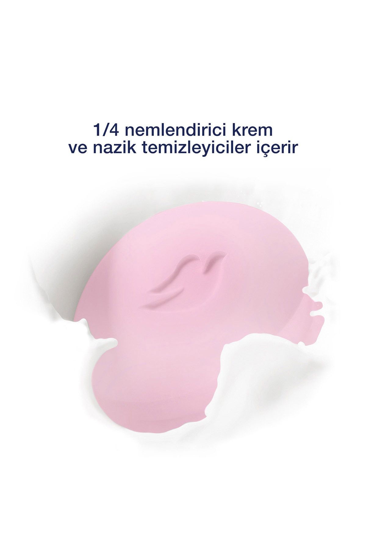 Beauty Cream Bar Katı Güzellik Sabunu Pink Nemlendirici Etkili 90 G X8 Adet