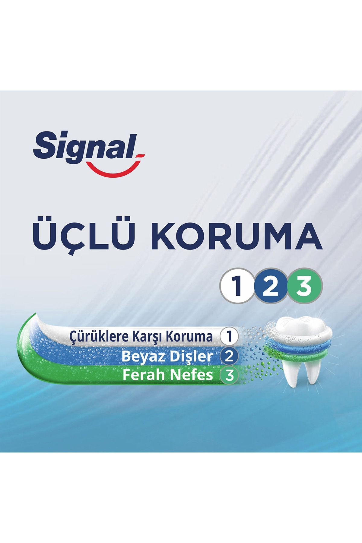 Diş Macunu Üçlü Koruma 120 ml X4