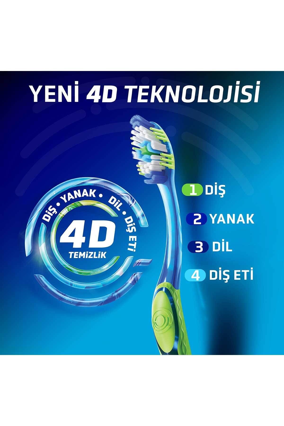 Ultra Clean Expert 4D Clean Diş Fırçası 1+1 Orta