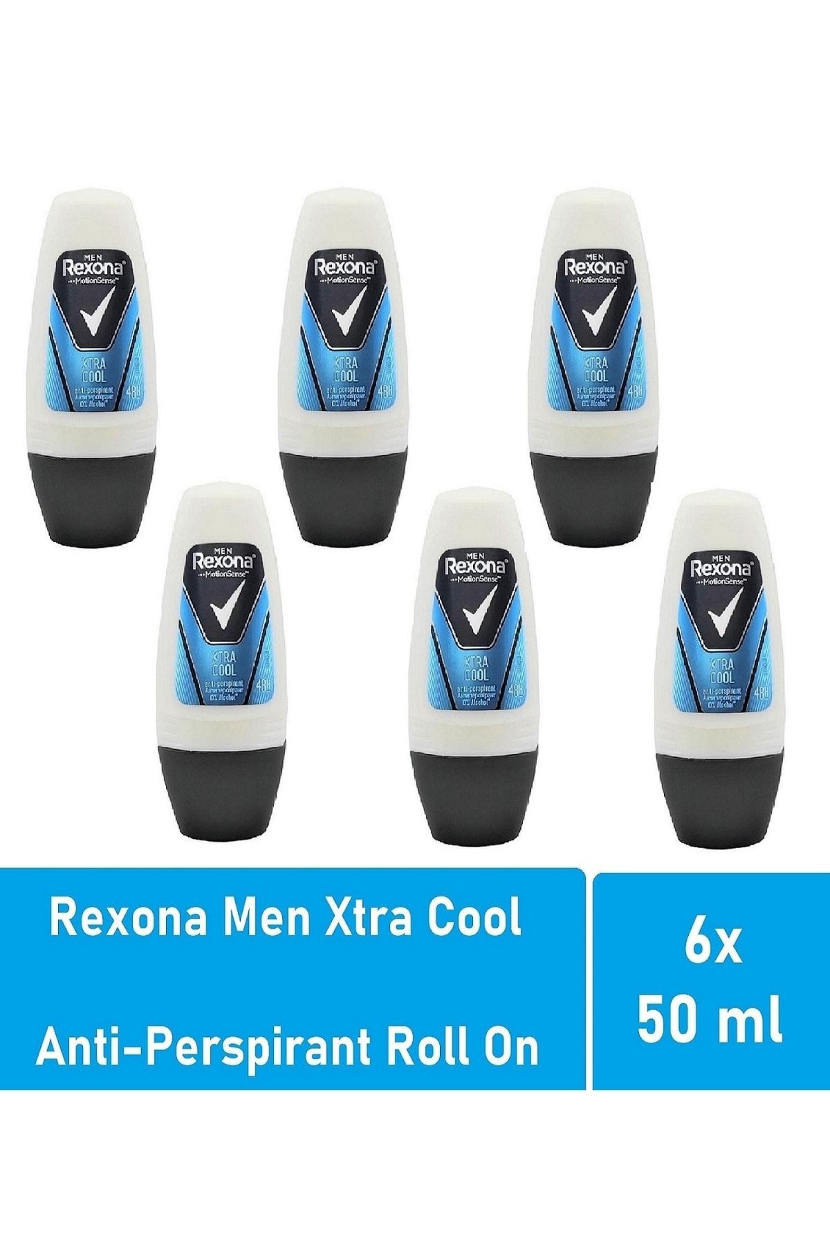 Men Roll On Xtra Cool 50 Ml - 6'lı Avantaj Paketi