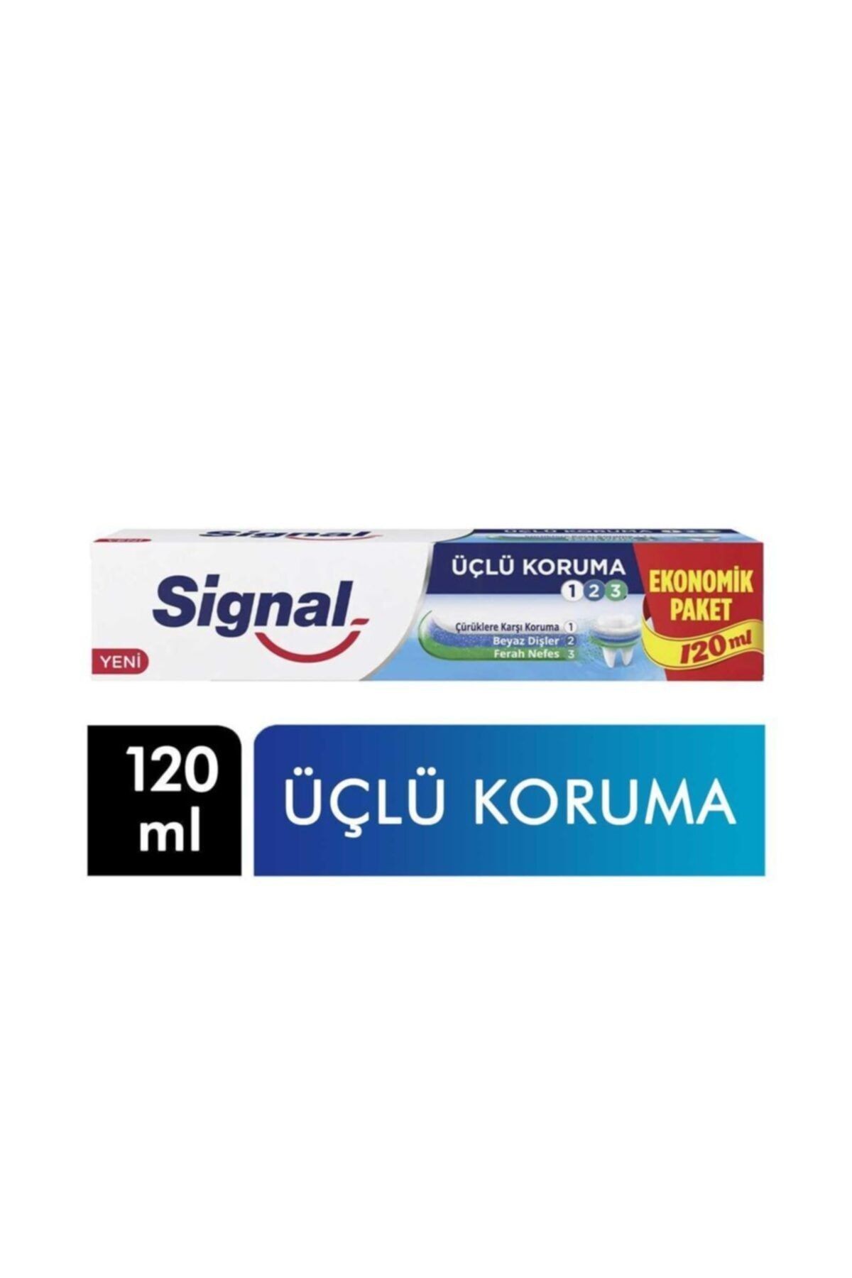 Üçlü Koruma Diş Macuni 120 ml X 4 Adet