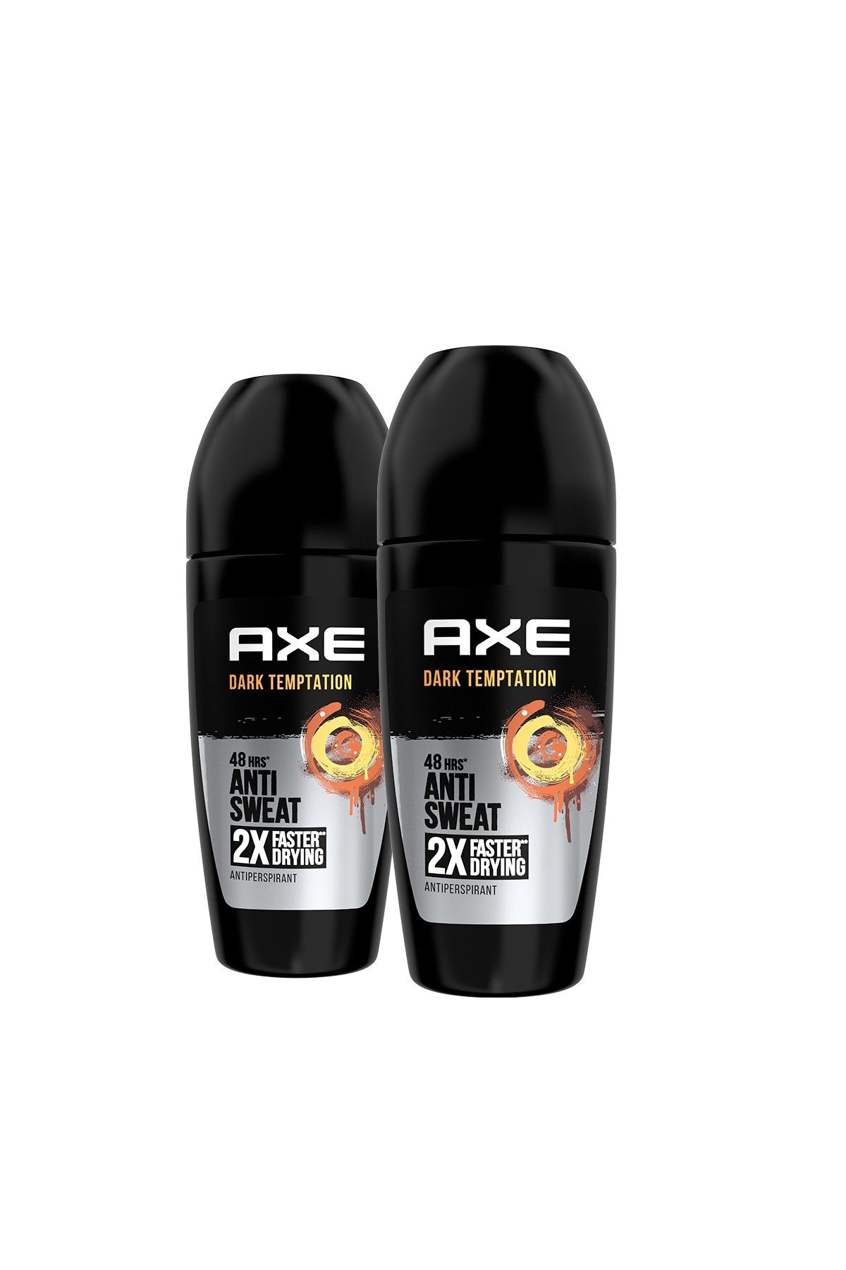 Erkek Roll On Deodorant Dark Temptation 48 Saat Etkileyici Koku 50 ml X2