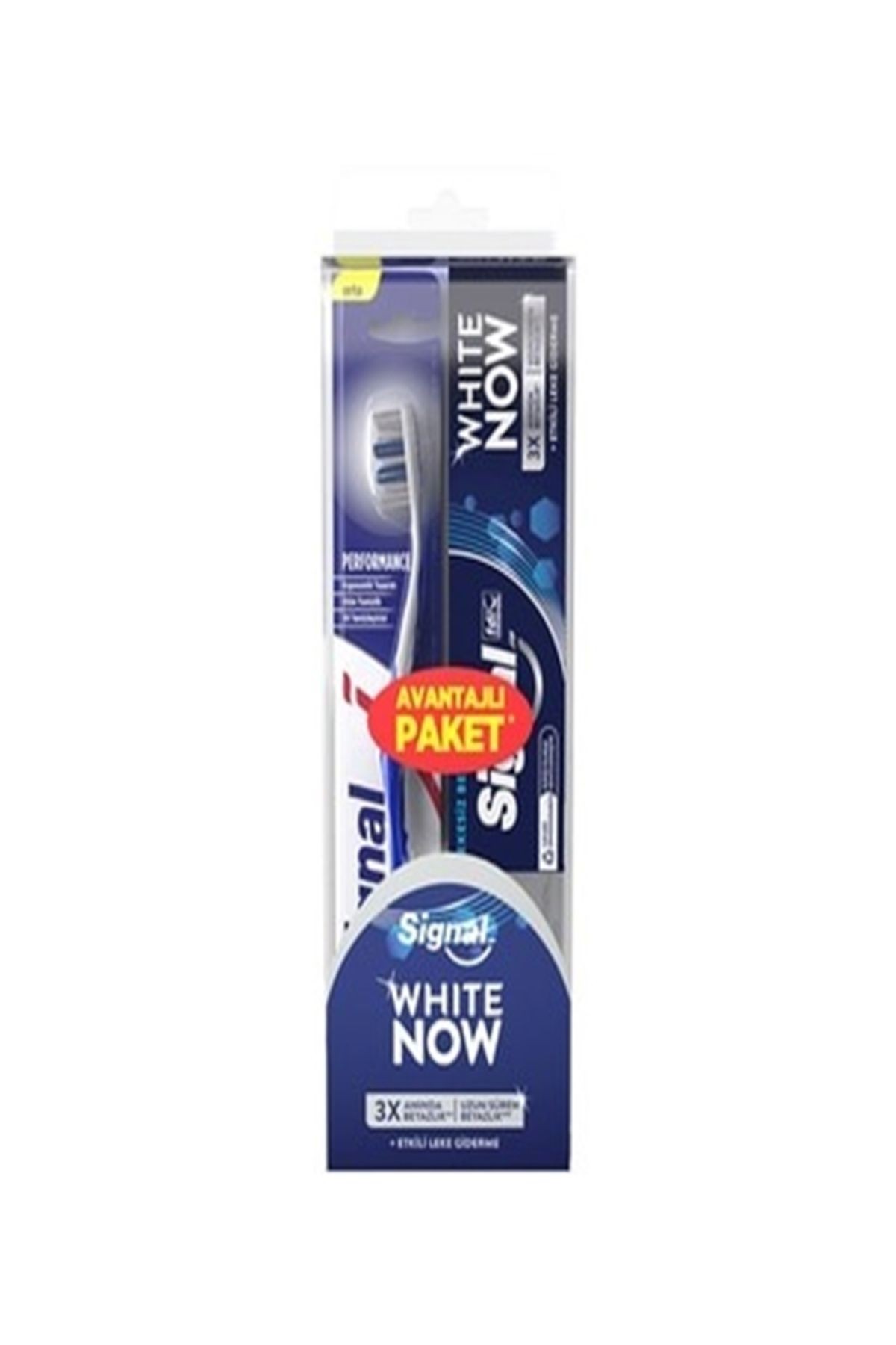 White Now Diş Macunu 50ml + Fırça