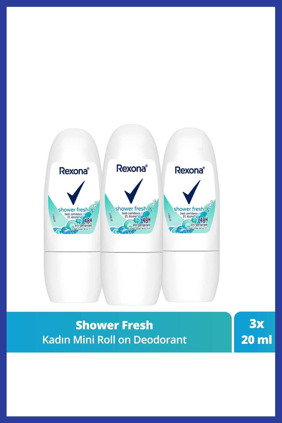 Kadın Roll On Deodorant Shower Fresh 20 ml X3