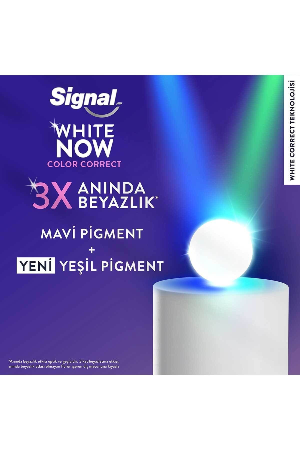 White Now Color Correct Diş Macunu 75 ml X4