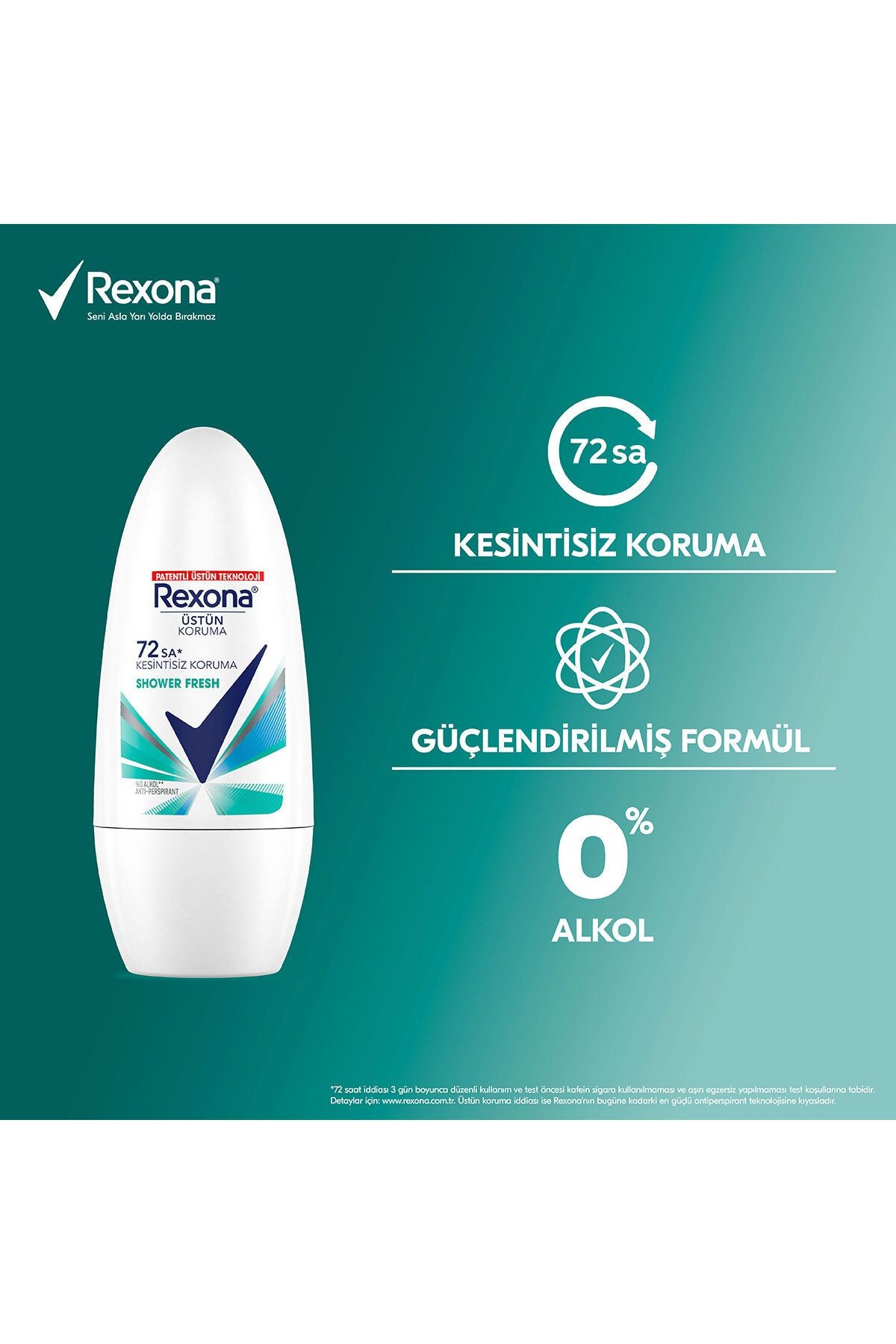 Kadın Roll On Deodorant Shower Fresh 50 ml