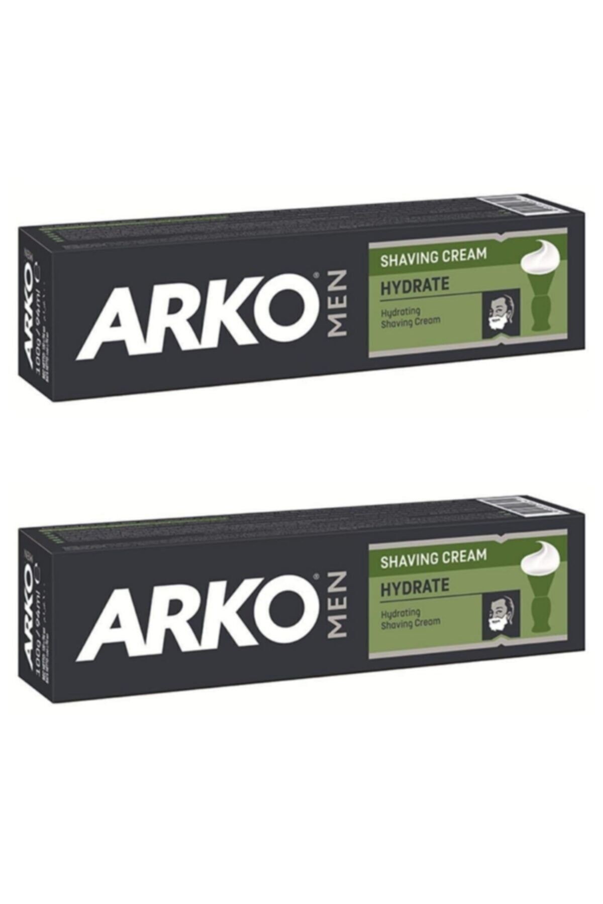 Arko Tıraş Kremi Hydrate 100gr 2'li