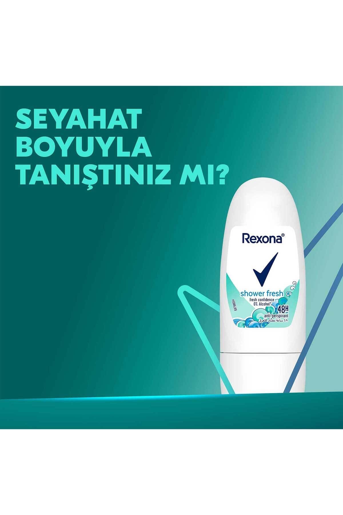 Kadın Roll On Deodorant Shower Fresh 20 ml X3