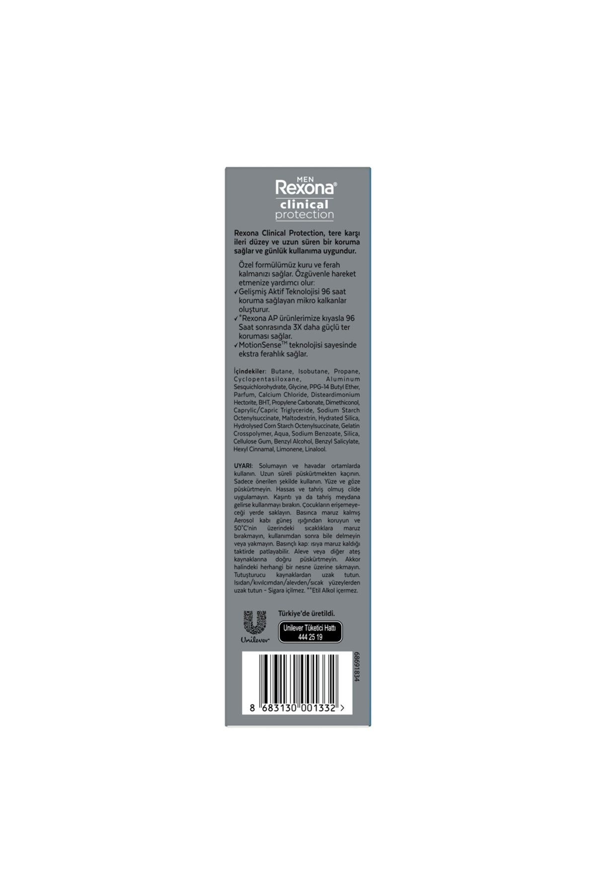Clinical Protection Erkek Deodorant