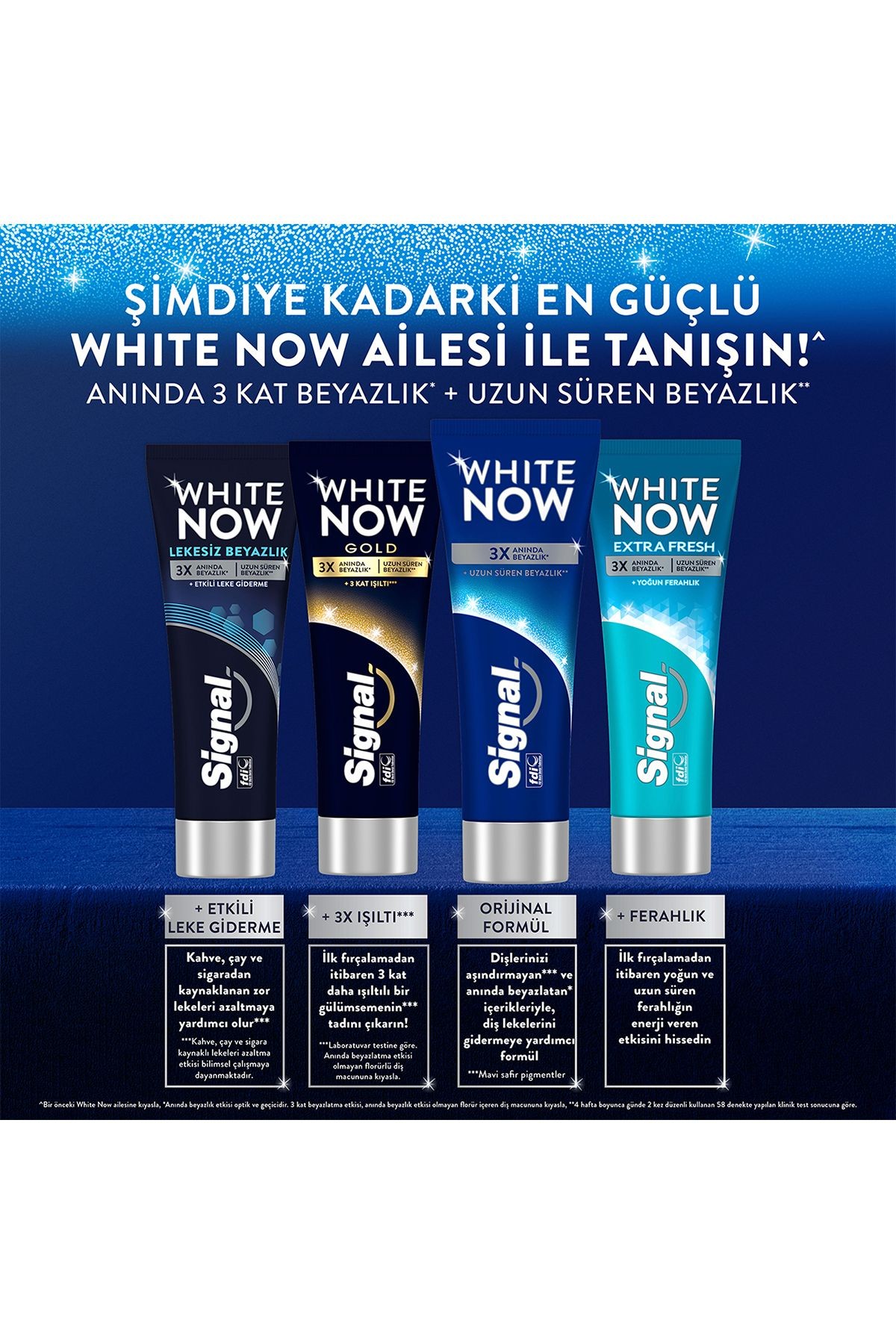 White Now Diş Macunu Anında Beyazlık 75 ml X2