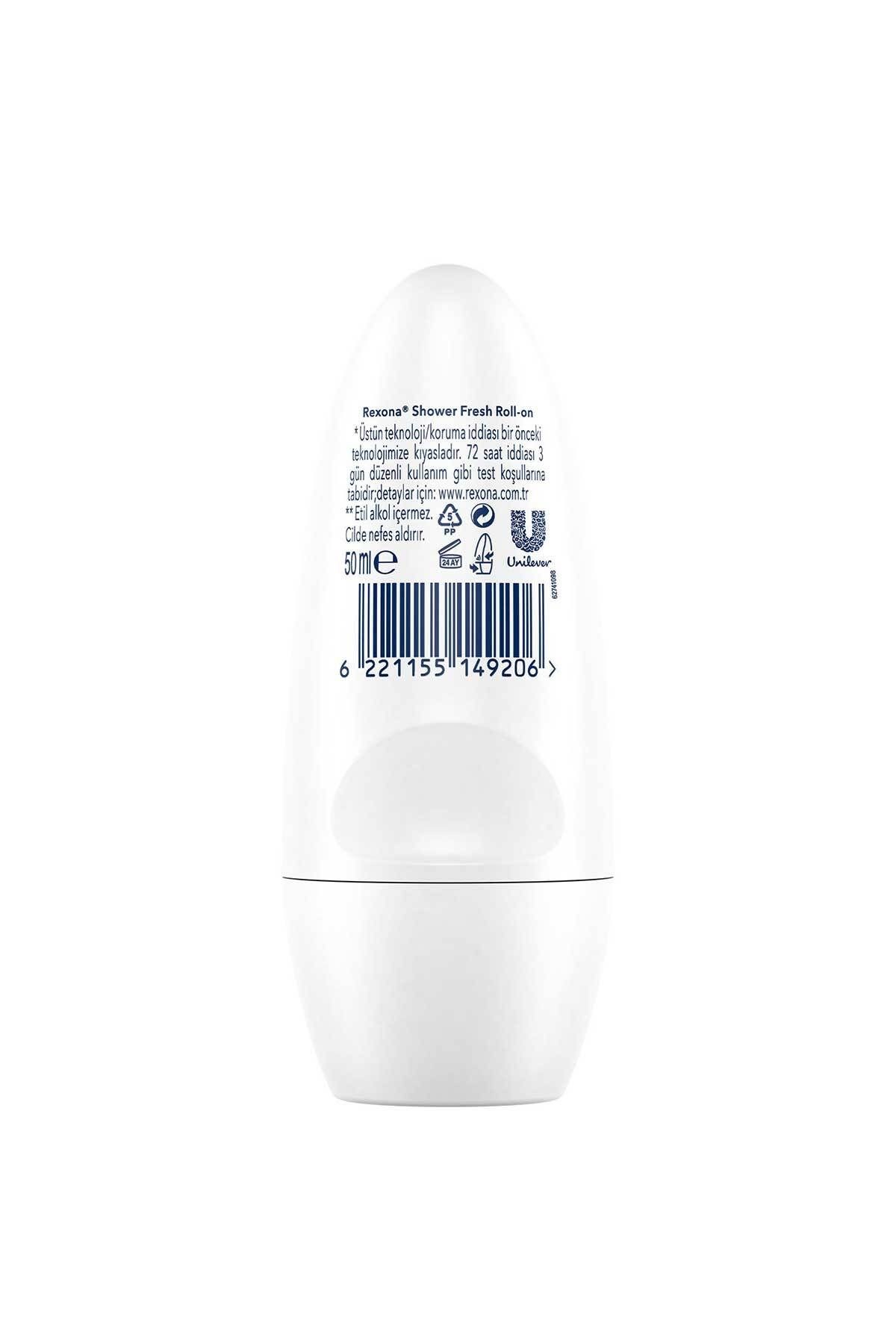 Kadın Roll On Deodorant Shower Fresh 50 ml X2