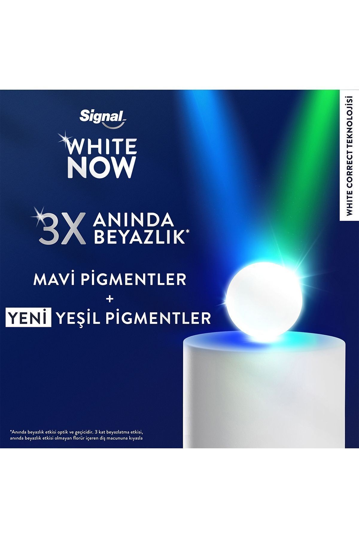 White Now Diş Macunu Original Uzun Süren Beyazlık 75 ml X5