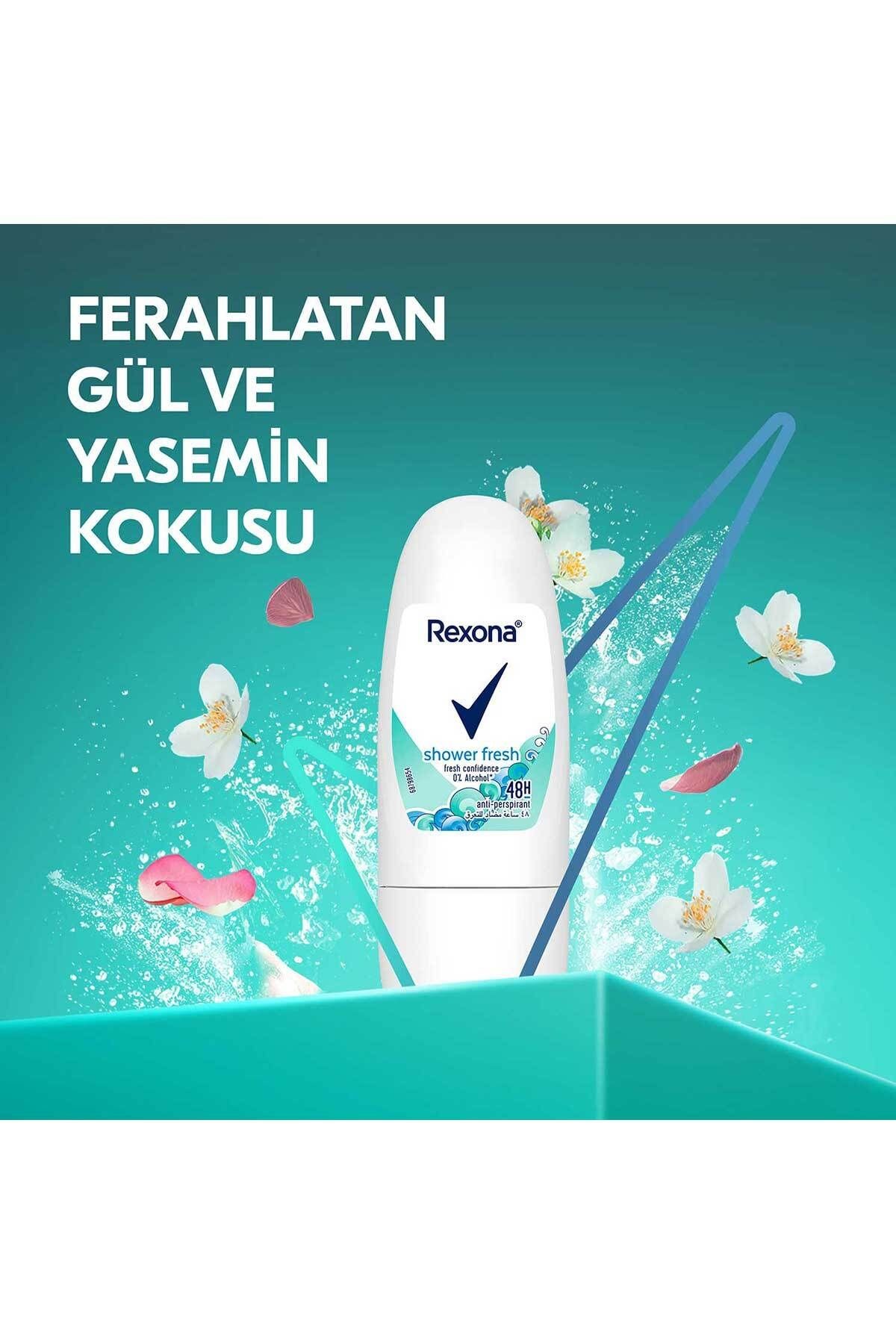 Kadın Roll On Deodorant Shower Fresh 20 ml X3