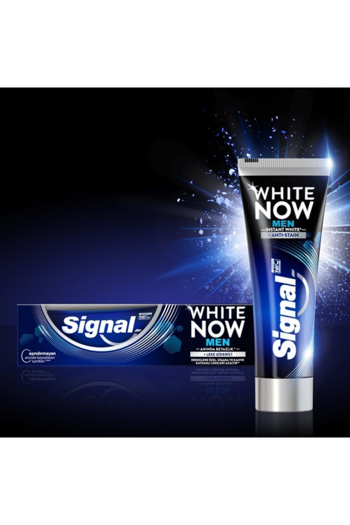 White Now 75 Ml Men Diş Macunu X 4 Adet
