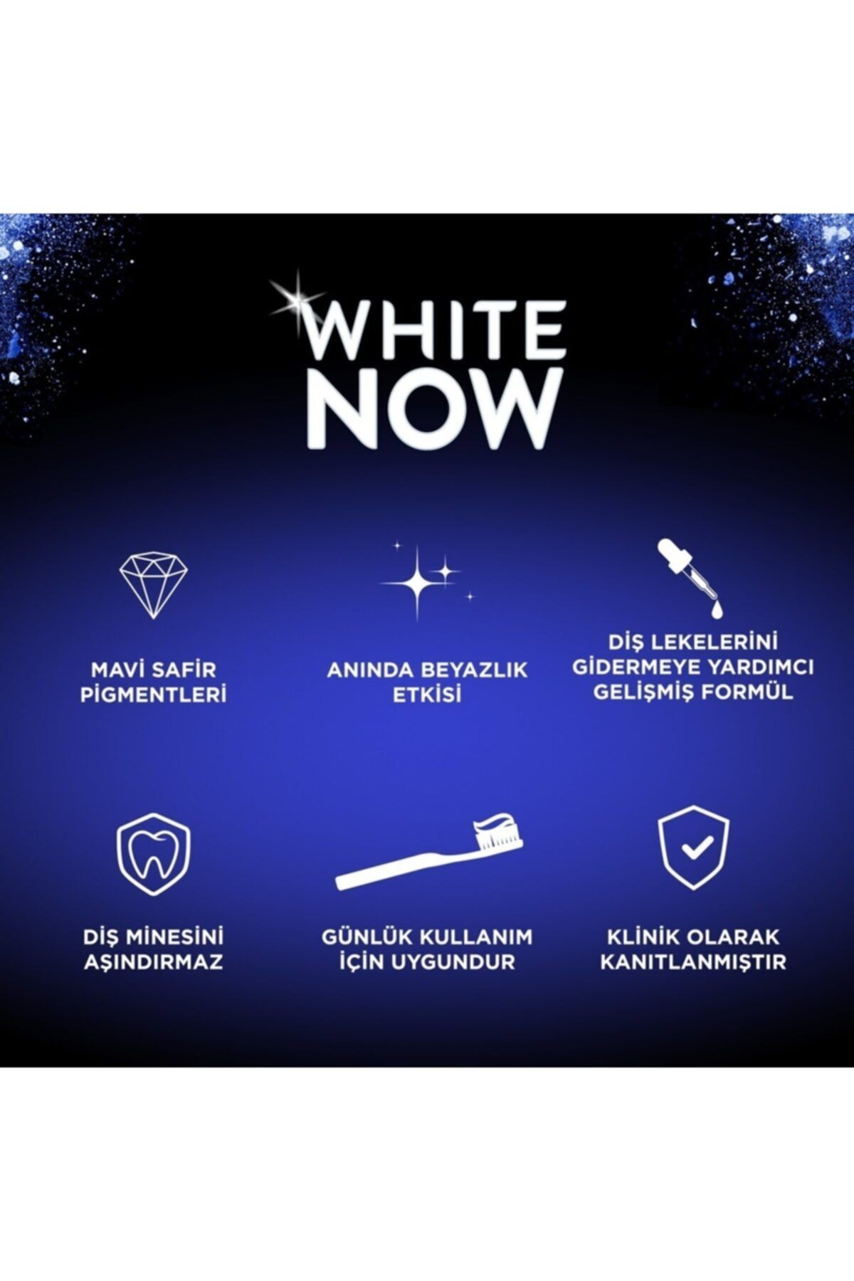 White Now 75 Ml Men Diş Macunu X 4 Adet