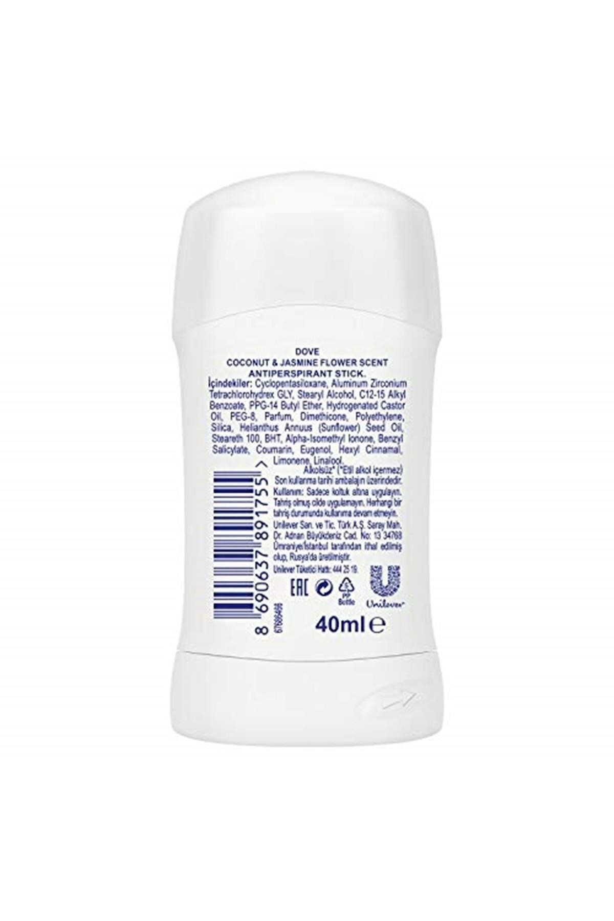 Deodarant Invisible Dry Stick 40 Ml X 3 Adet