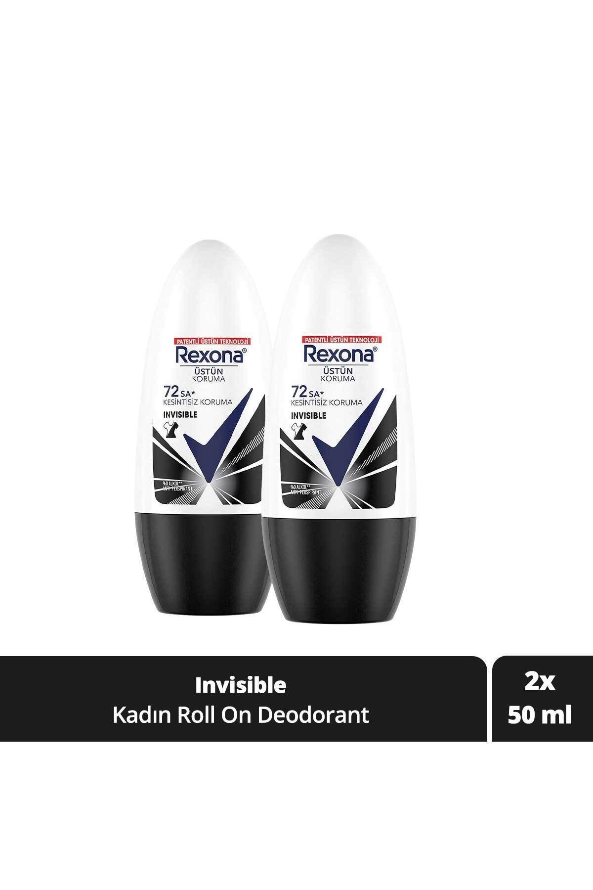 Üstün Koruma Kadın Roll On Deodorant Invisible 50 ml X2