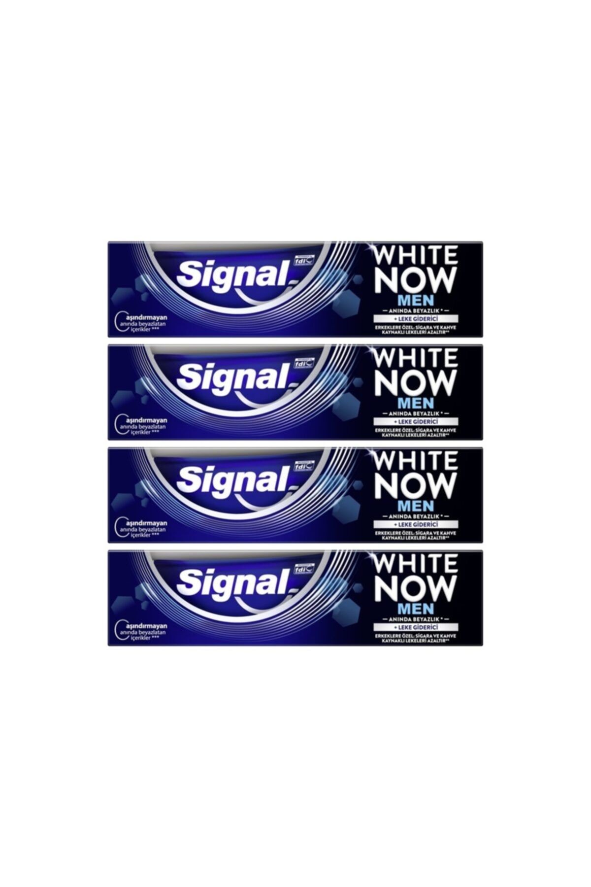 White Now 75 Ml Men Diş Macunu X 4 Adet
