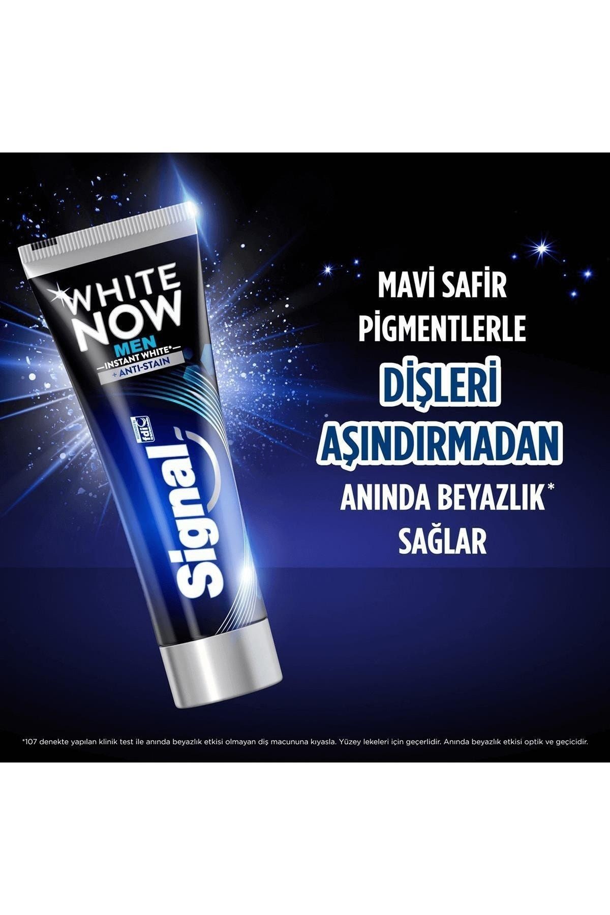 White Now Men Diş Macunu 75 Ml Kategori: Diş Macunu
