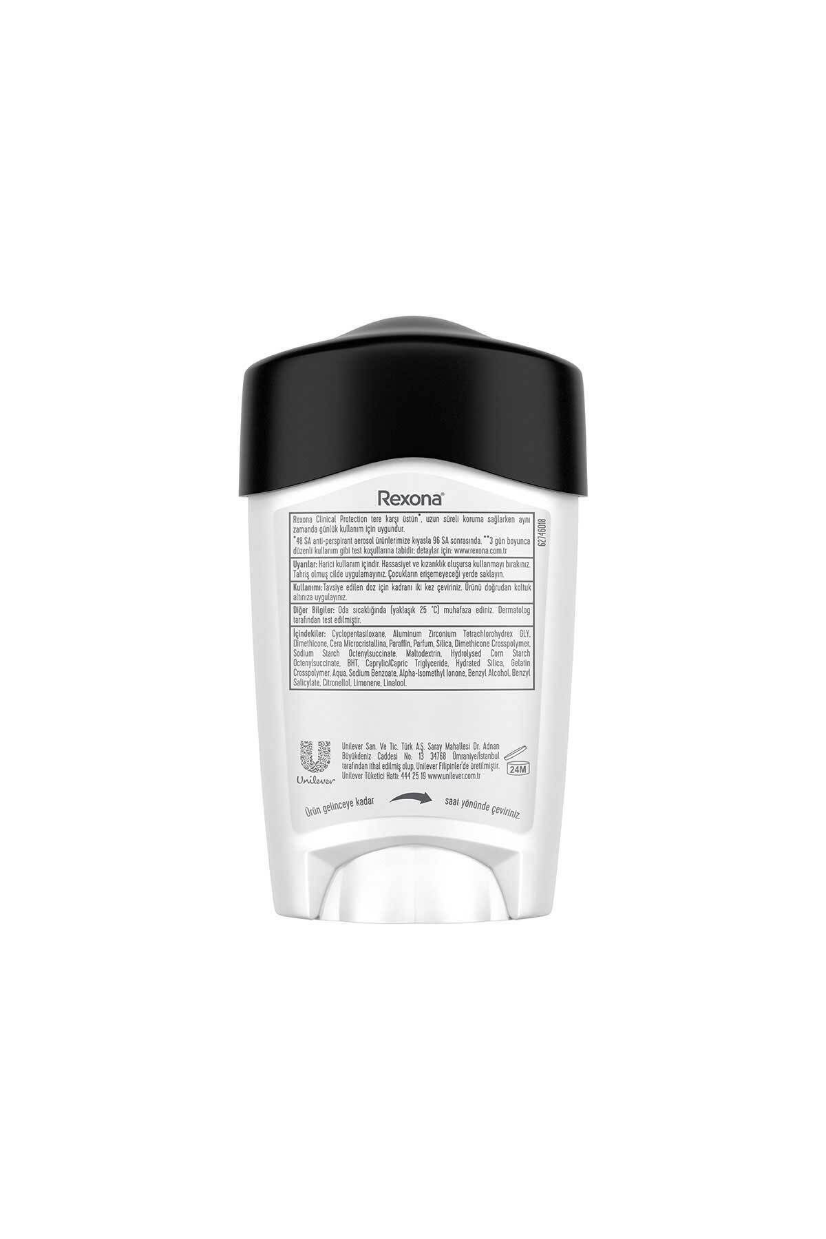 Men Clinical Protection Erkek Stick Deodorant Clean Scent 3x Güçlü Koruma 45 ml X2