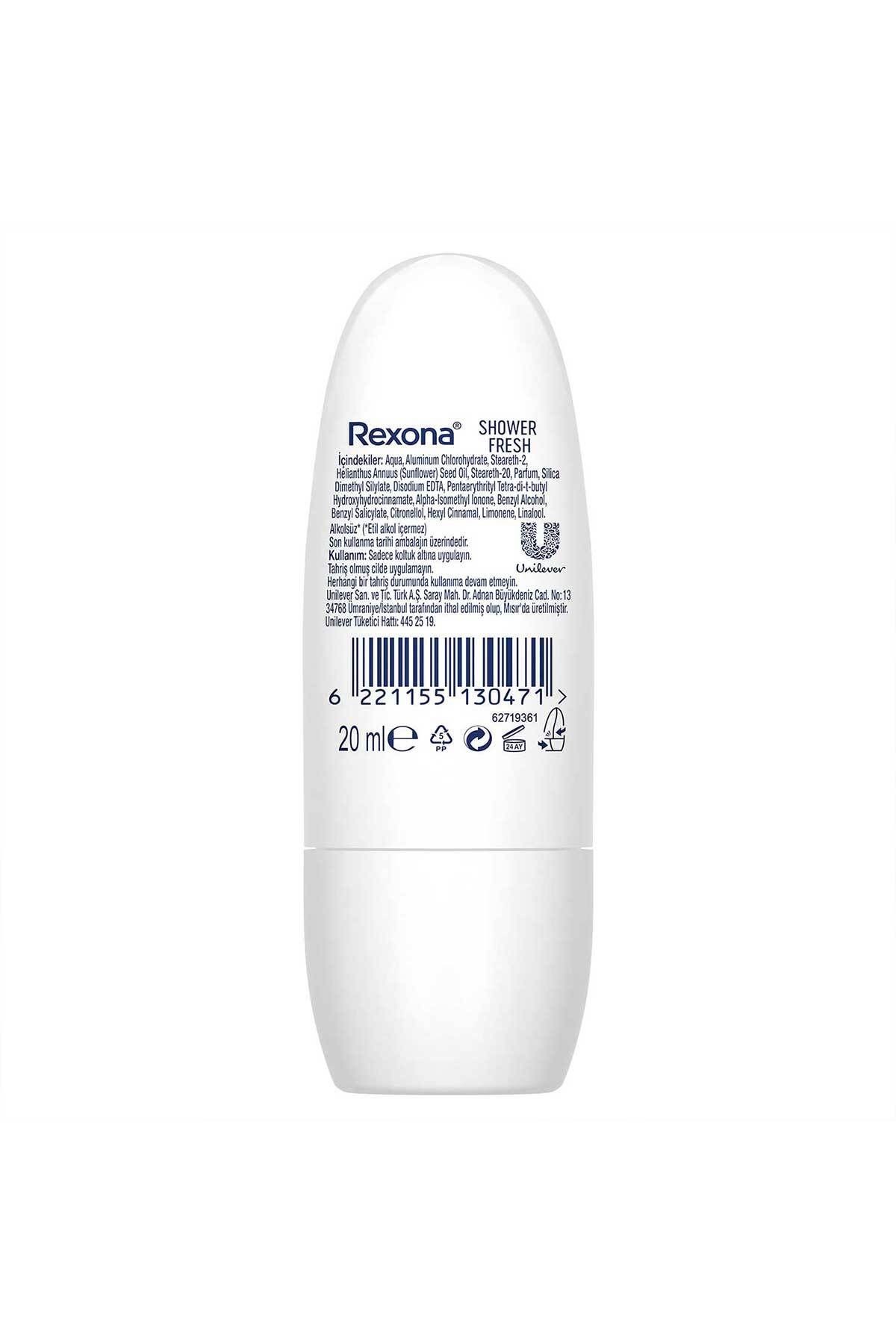 Kadın Roll On Deodorant Shower Fresh 20 ml X3