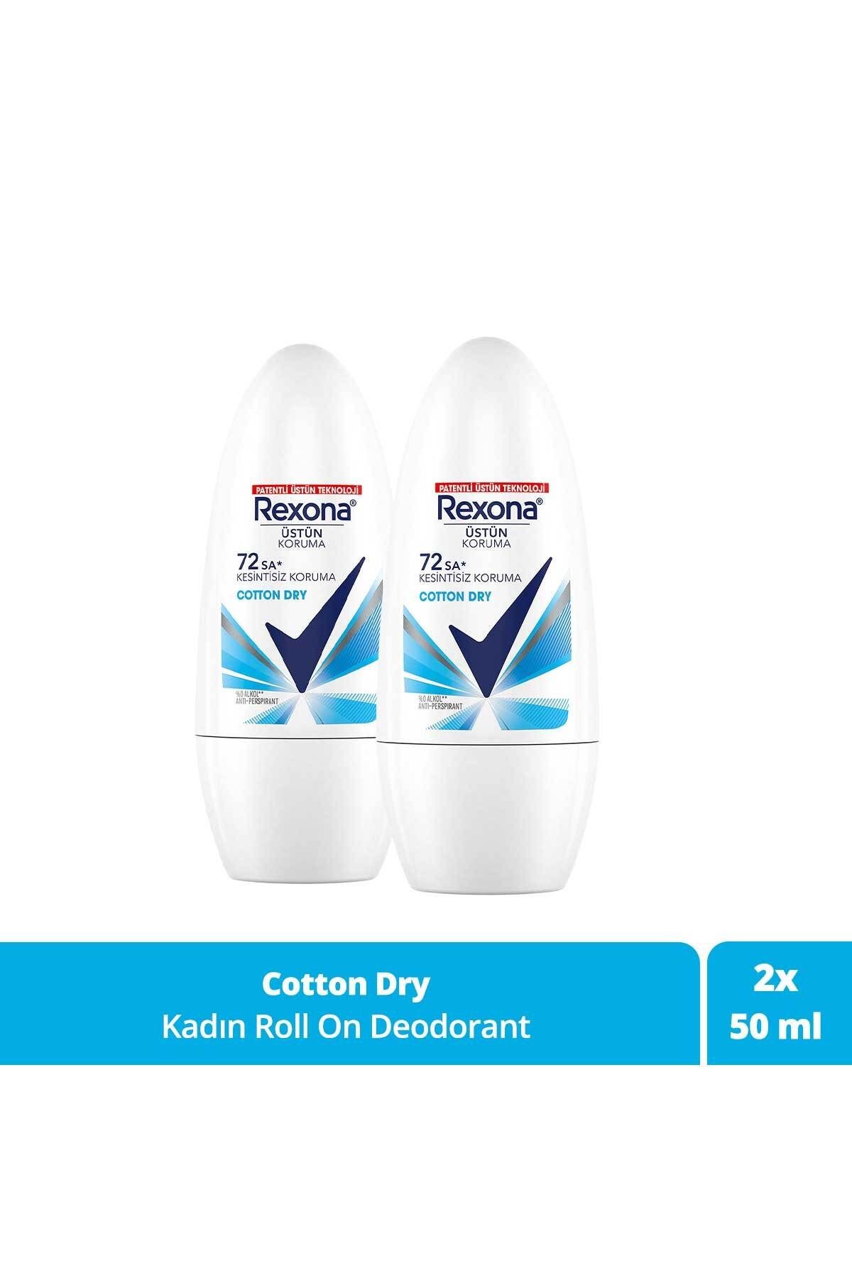 Üstün Koruma Kadın Roll On Deodorant Cotton Dry 50 ml X2