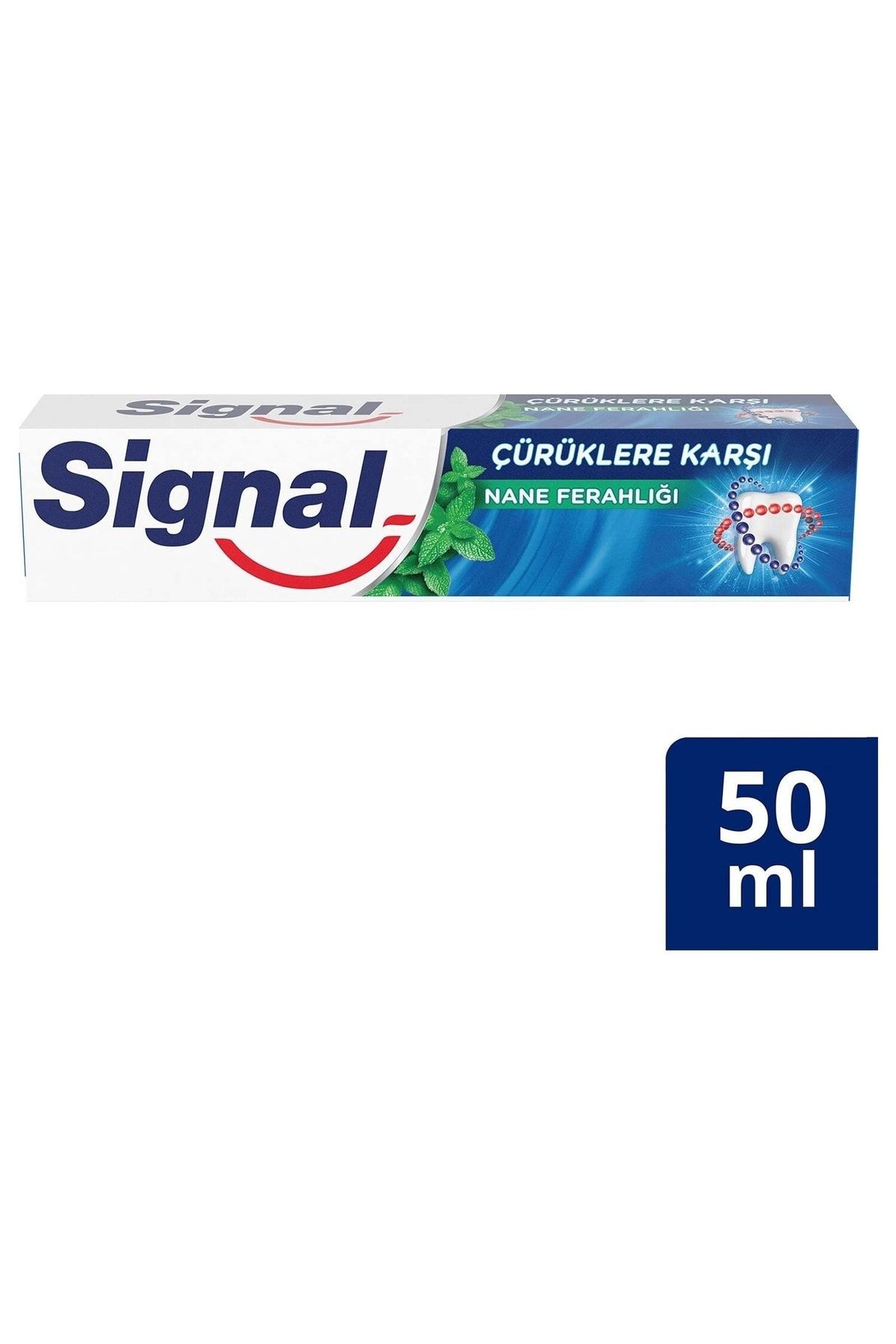 Diş Macunu Çürüklere Karşı Nane Ferahlığı 50 ml X 6 Adet