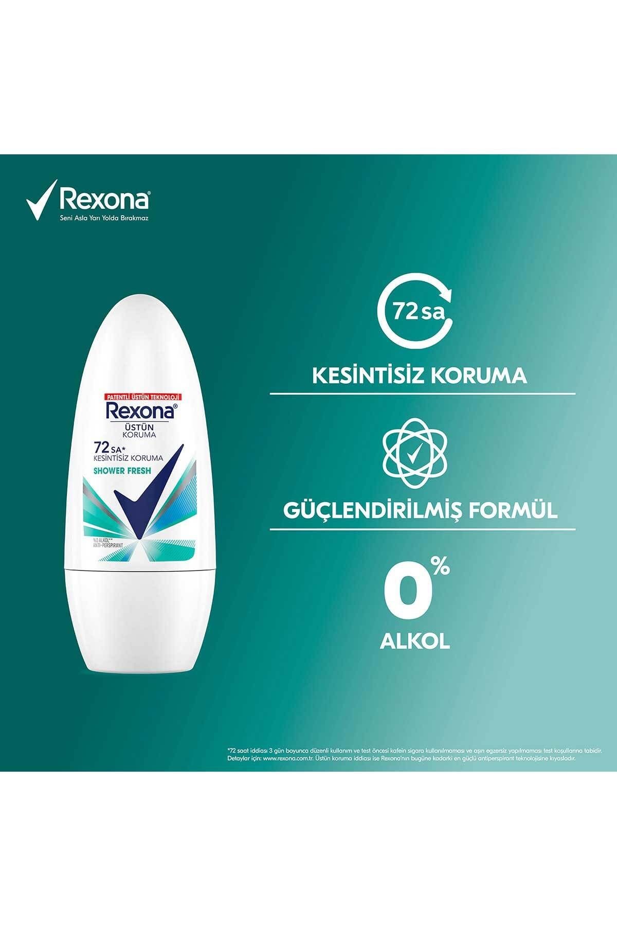 Kadın Roll On Deodorant Shower Fresh 50 ml X2