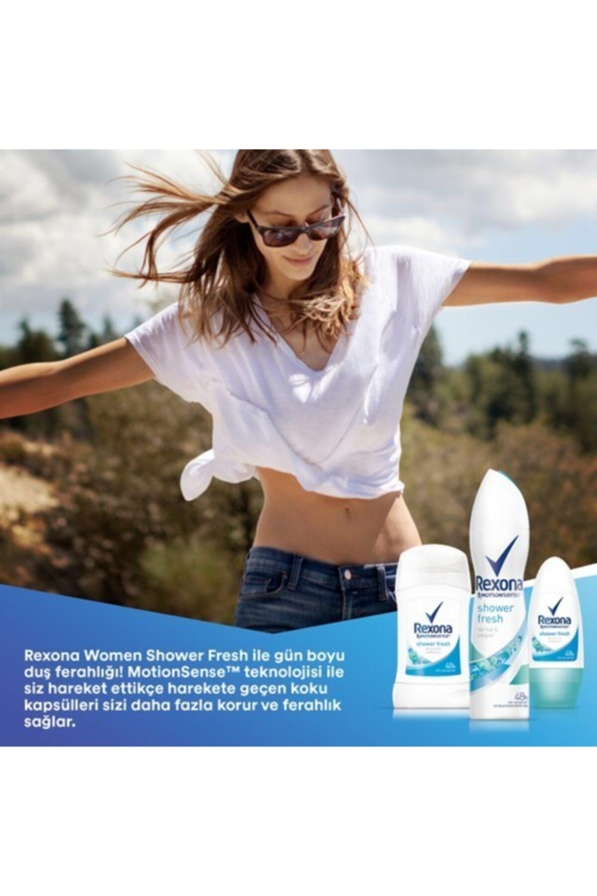 Shower Fresh Kadın Roll On Deodorant 50 ml