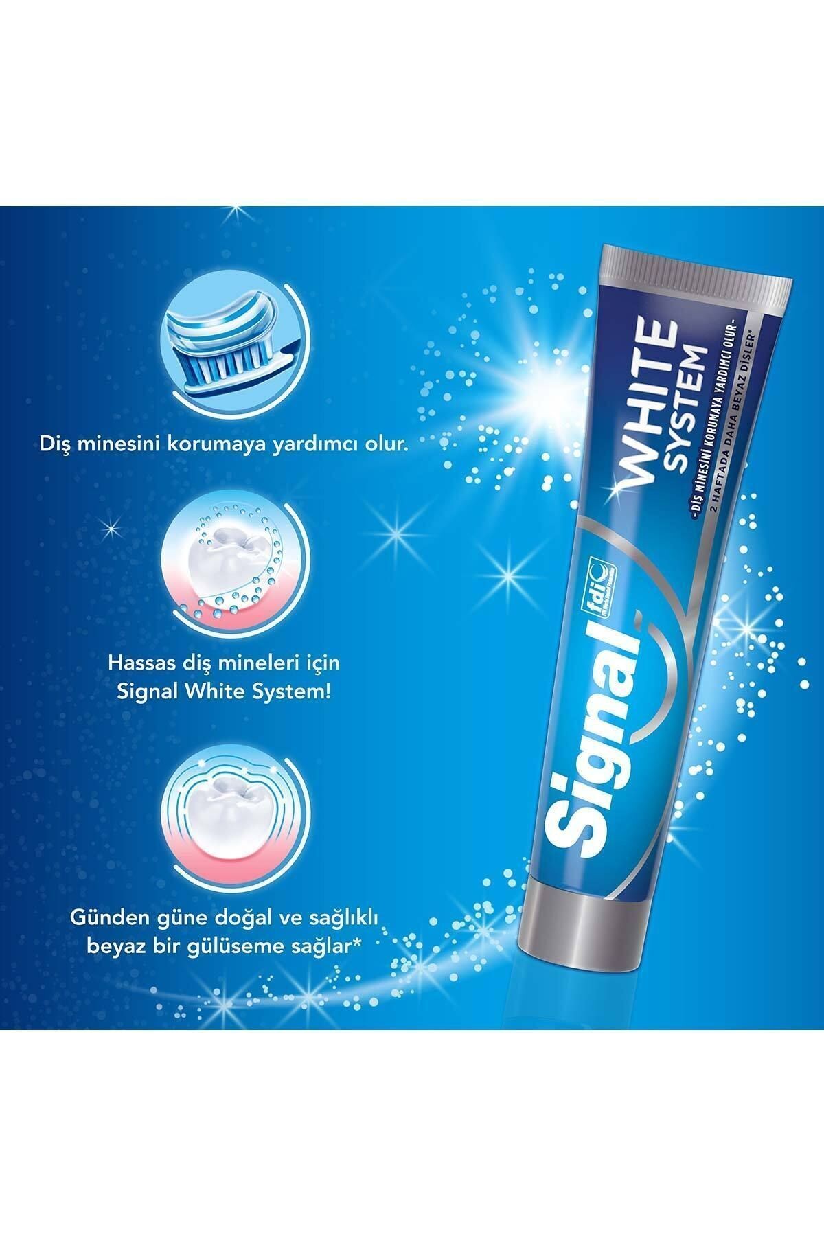 White System Diş Macunu 75 ml X 2 Adet