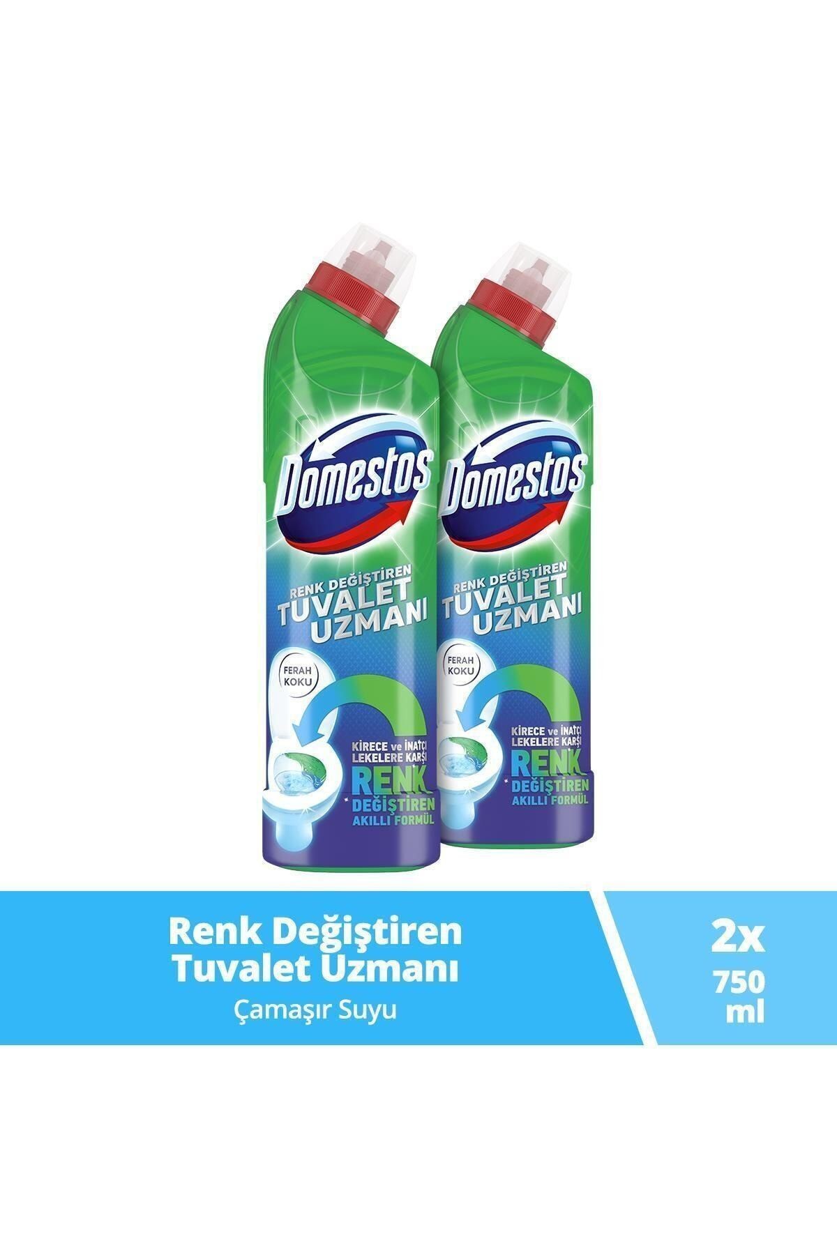 Çamaşır Suyu Renk Değiştiren Tuvalet Uzmanı 750 Ml X 2 Adet