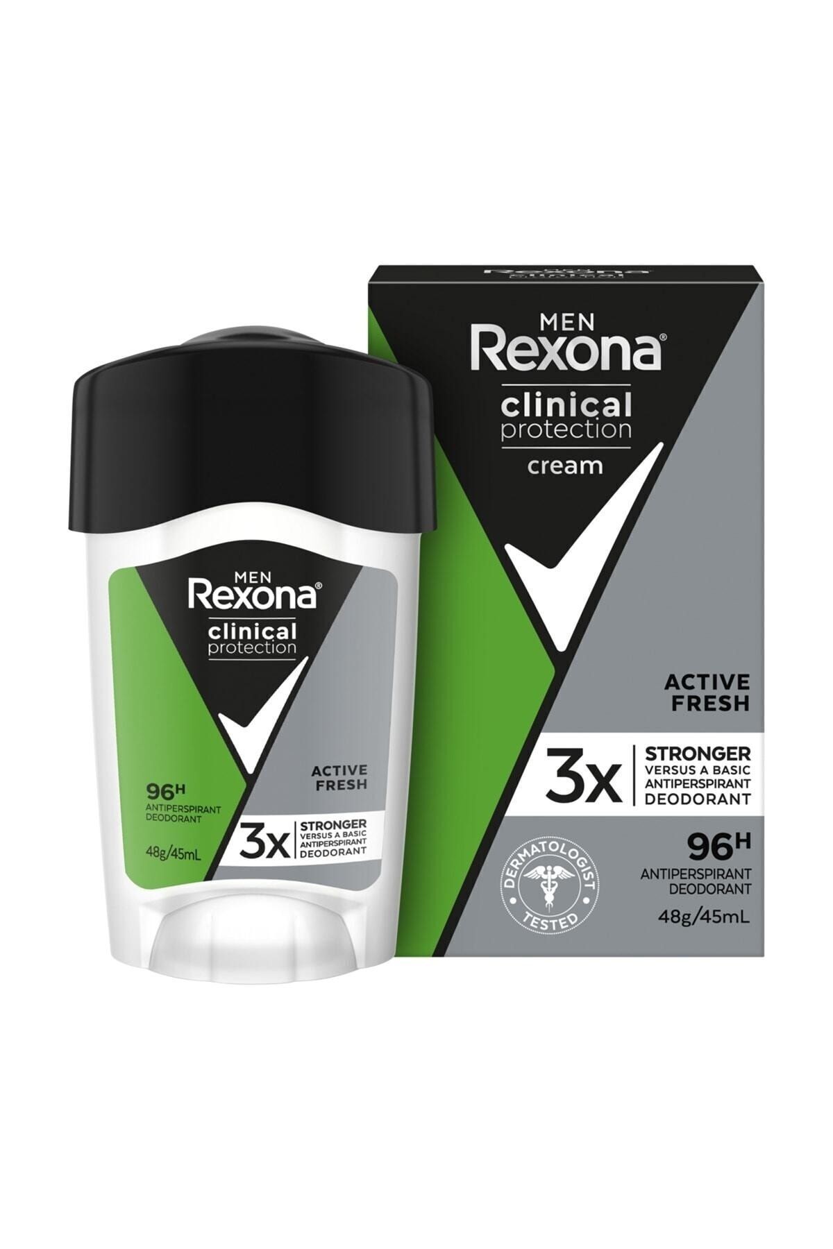 Men Deodorant Clinical Protection Active Fresh Stick 45 Ml X 4 Adet