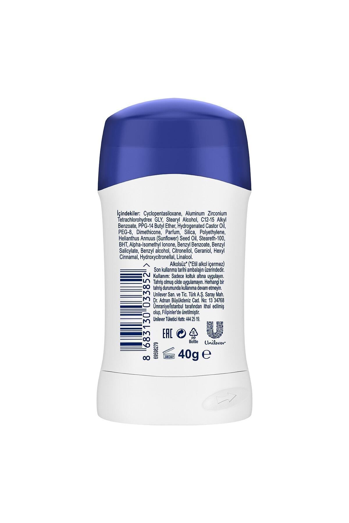 Kadın Stick Deodorant Original Nemlendirici Krem Etkili 40 g X 2 Adet