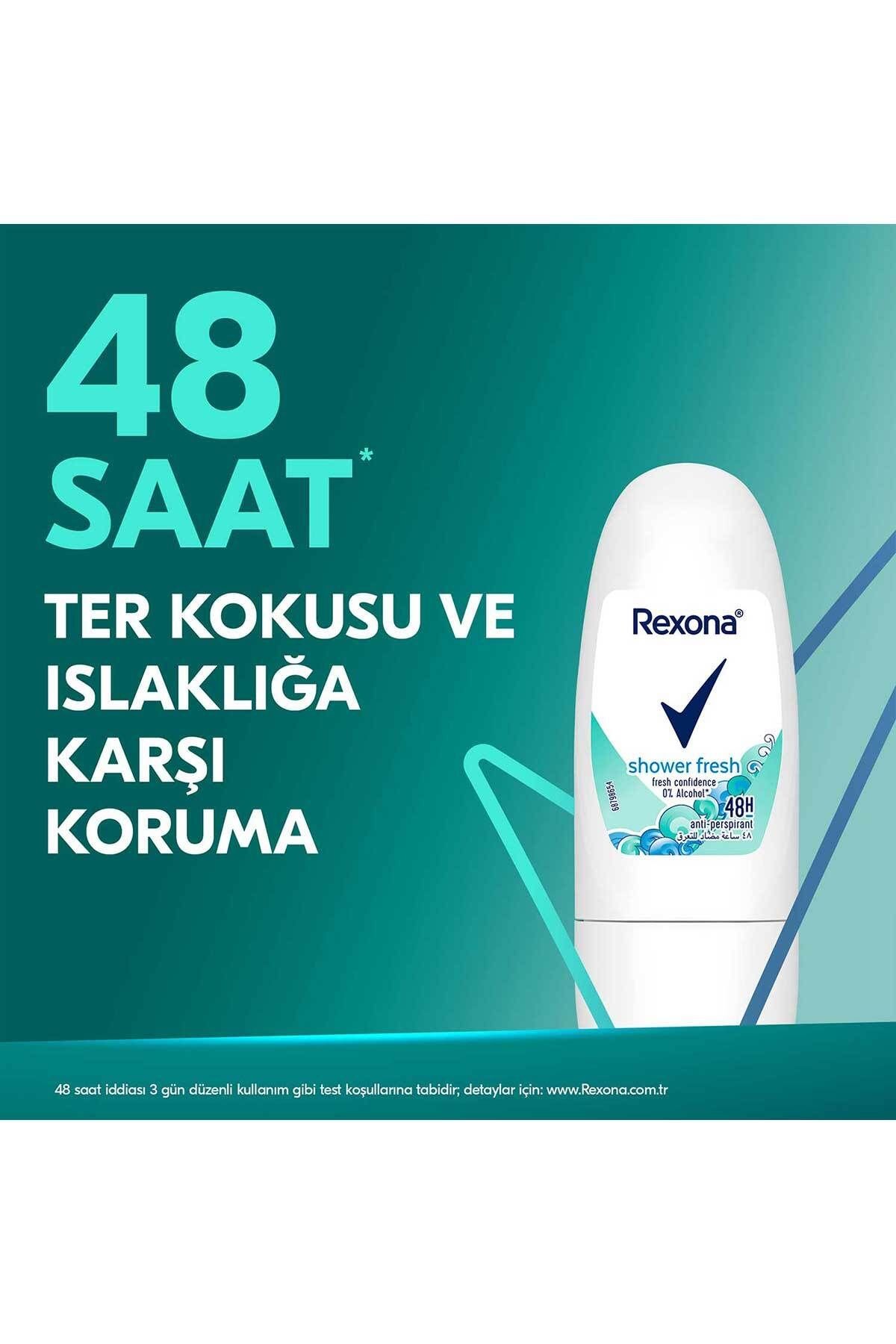 Kadın Roll On Deodorant Shower Fresh 20 ml X3