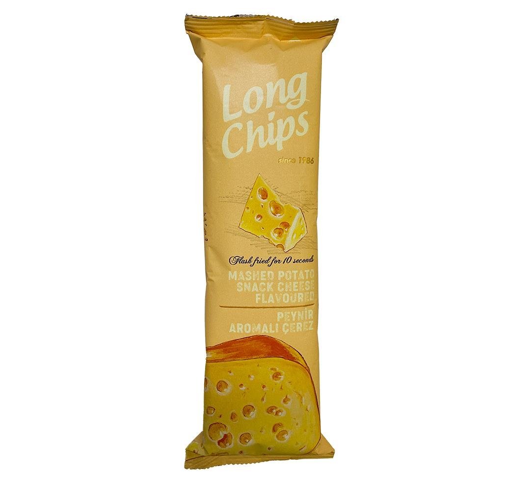 Long Chips Peynirli Mashed Potato Chips 75 Gr