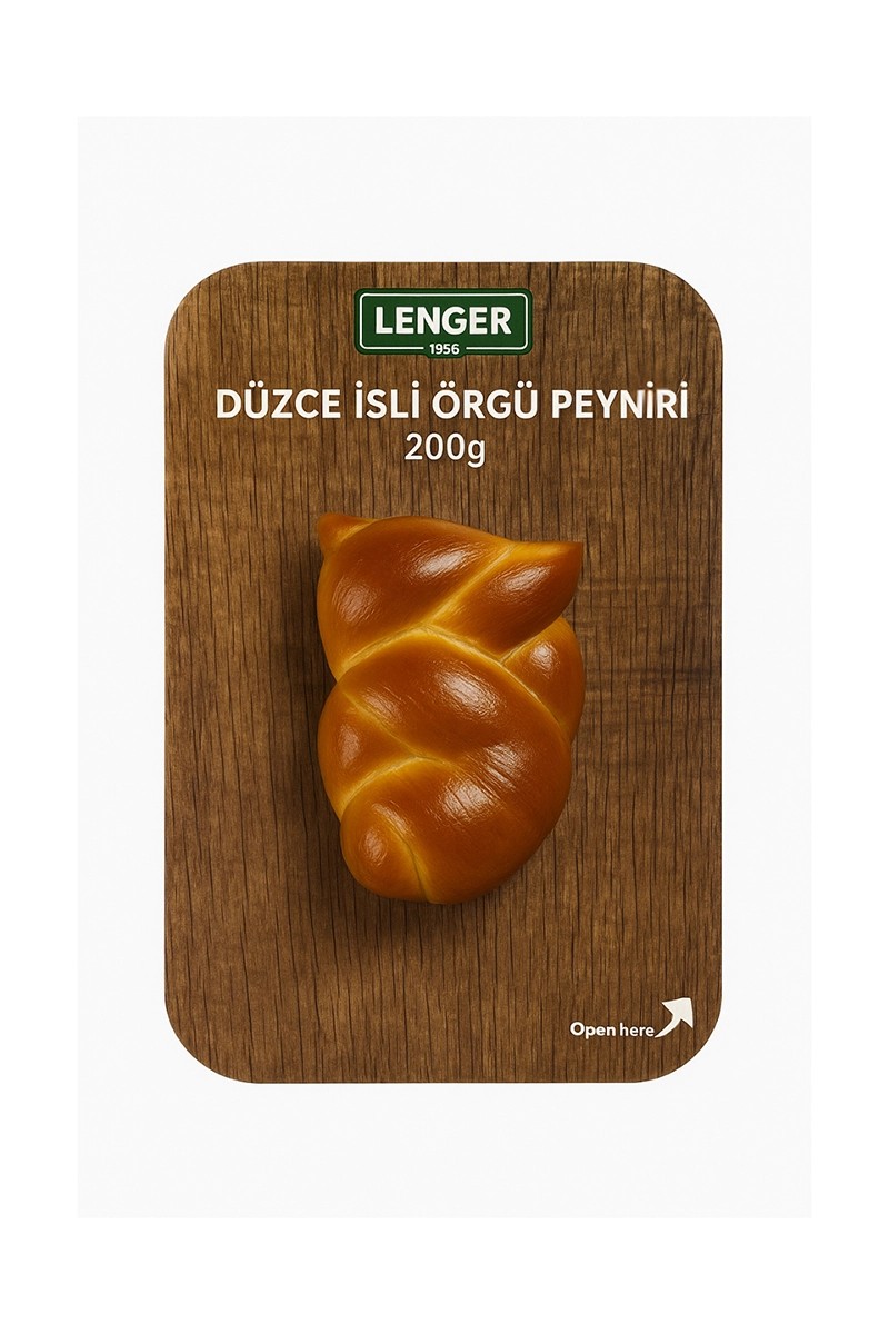 Lenger Düzce İsli̇ Örgü Peyni̇ri̇ 200 Gr