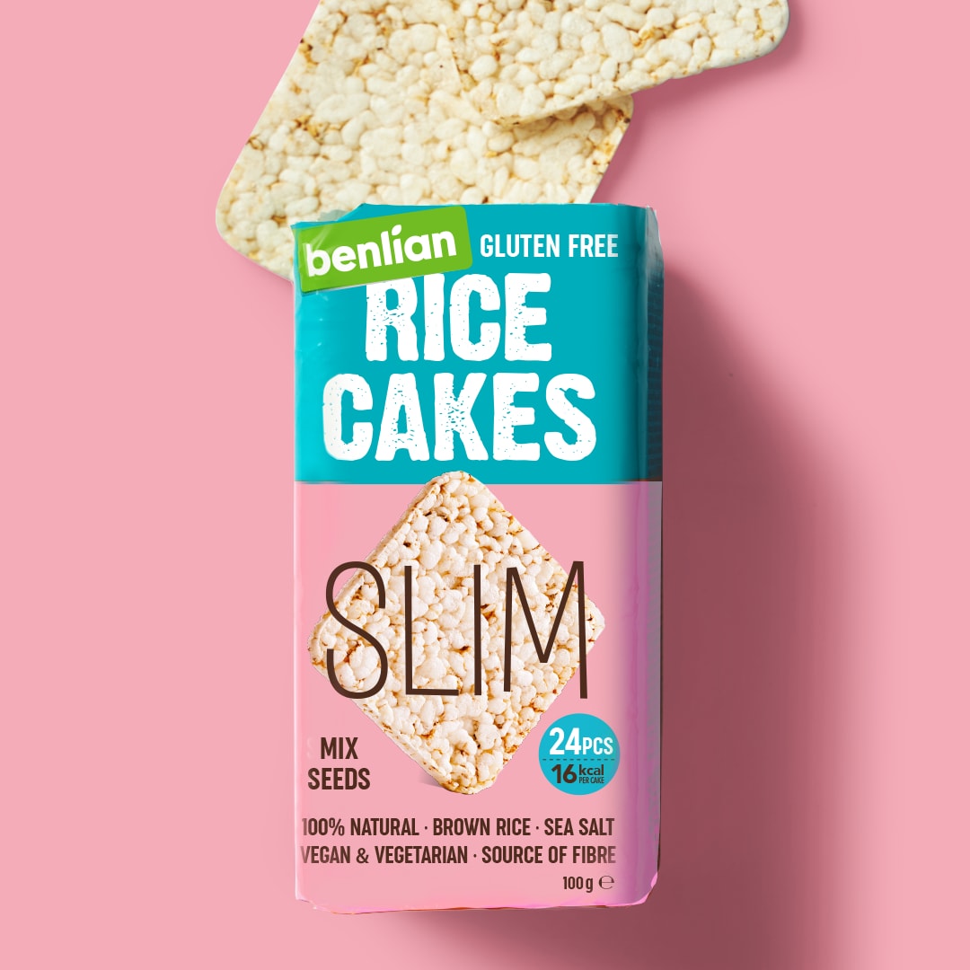 Benlian Slim Mix Seeds Rice Cakes 100 Gr