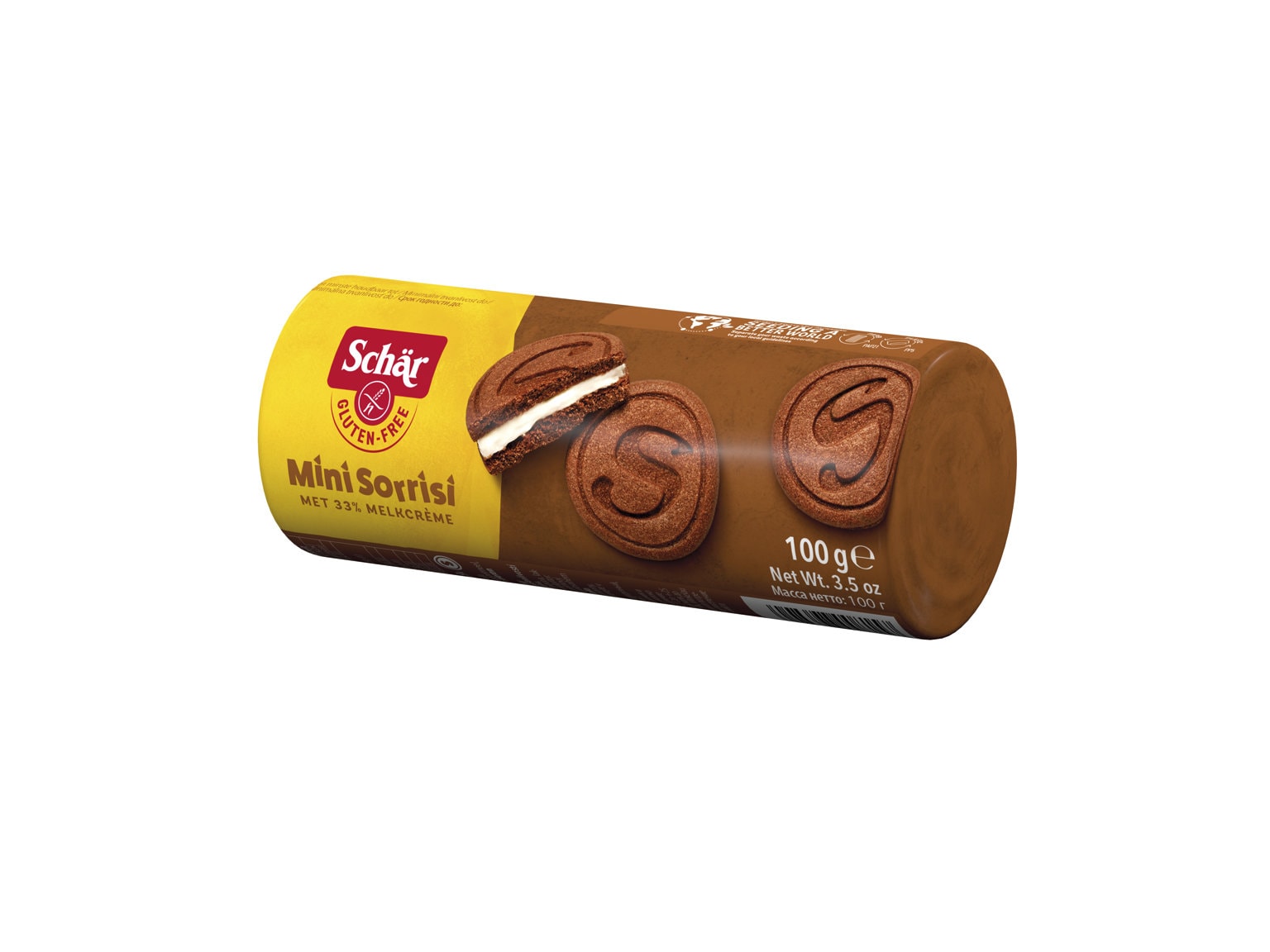 Schär Mini Sorrisi Çikolatalı Bisküvi 100 Gr