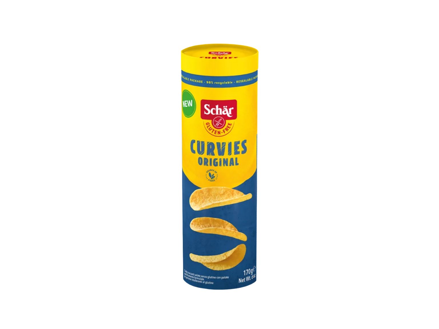 Schär Curvies Orginal Patates Cipsi 170 Gr