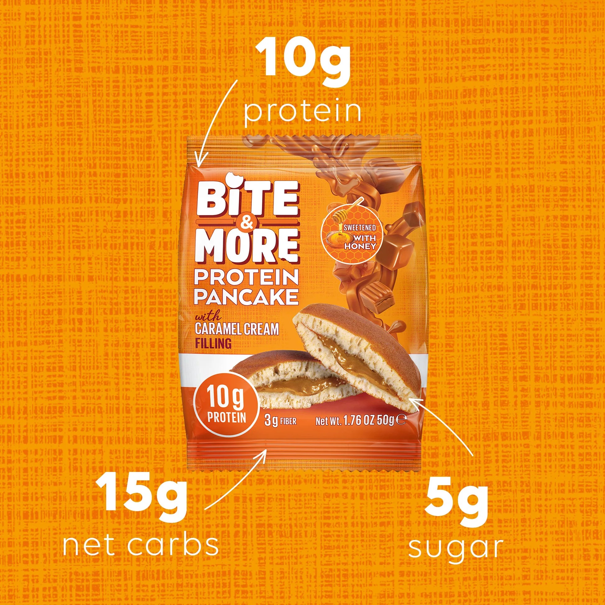 Bite And More Ballı Protei̇n Pancake 50 Gr