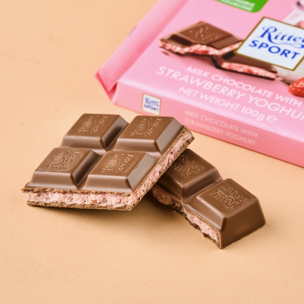 Ritter Sport Strawberry Yoghurt 100 Gr