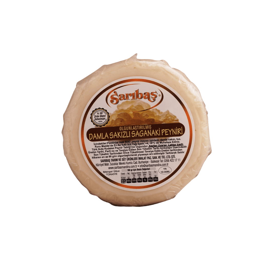 Sarıbaş Damla Sakızlı Saganaki Peyniri 600 Gr