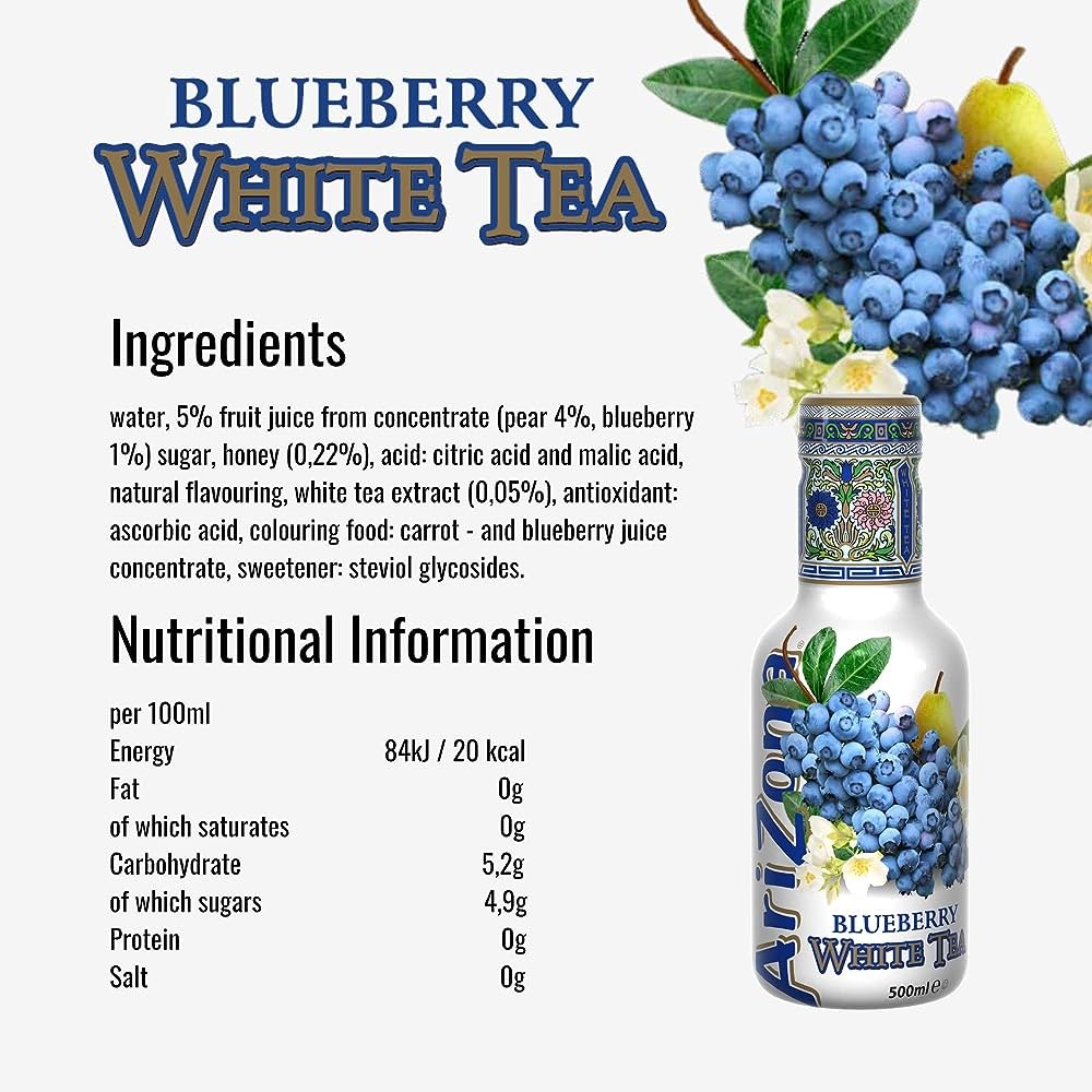 Arizona Blueberry Iced Tea 500 Ml