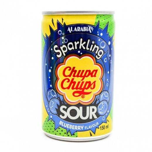 Chupa Chups Sparkling Blueberry Sour 150 Ml