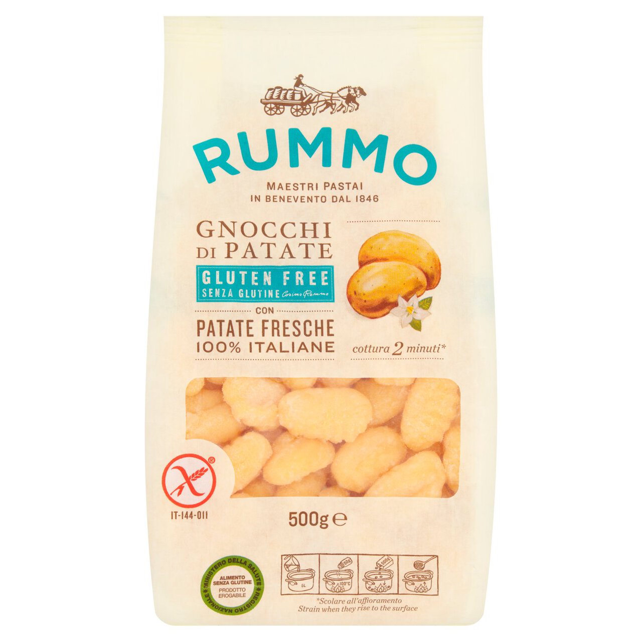 Rummo Glutensiz Gnocchi 500 Gr