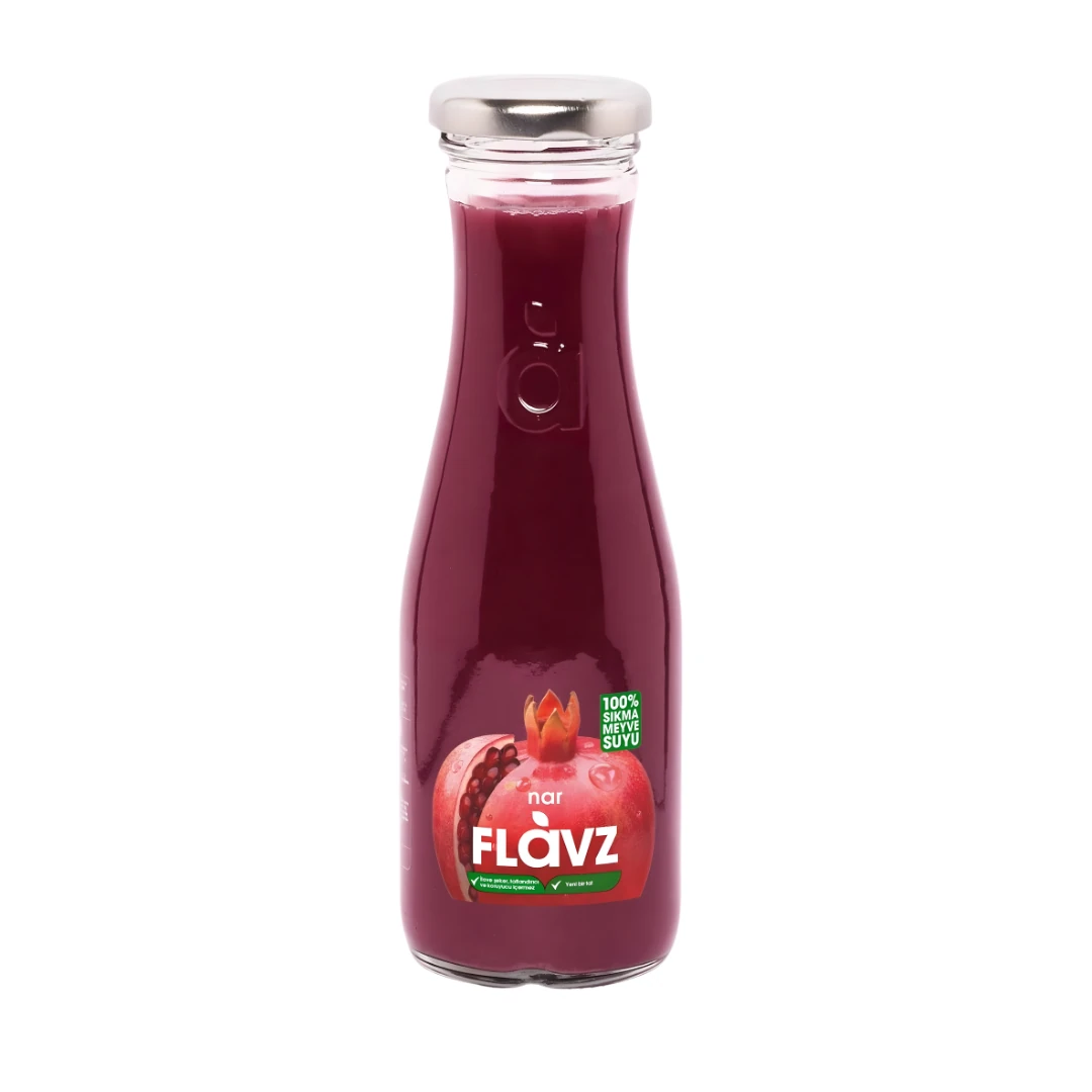 Flavz %100 Nar Meyve Suyu 250 Ml