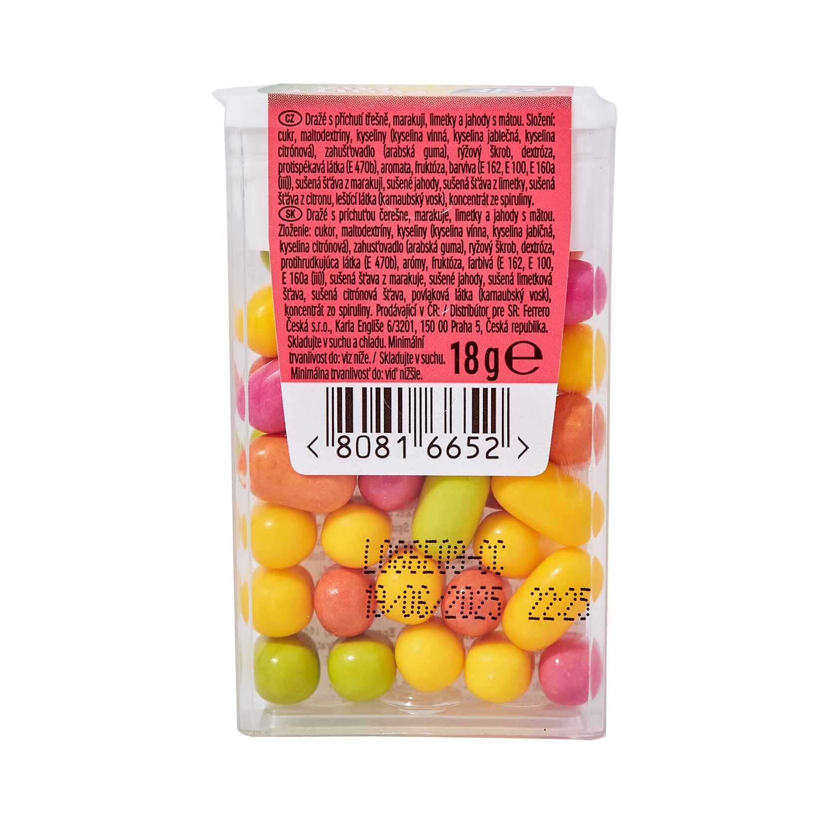 Tic Tac Fruity Mix 18 Gr