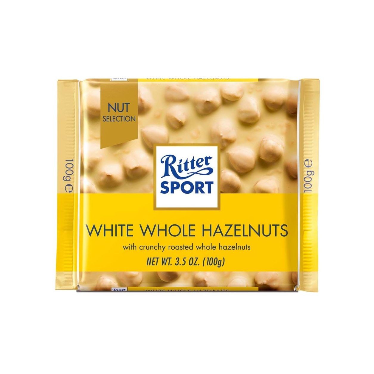 Ritter Sport Tane Fındıklı Beyaz Çi̇kolata 100 Gr
